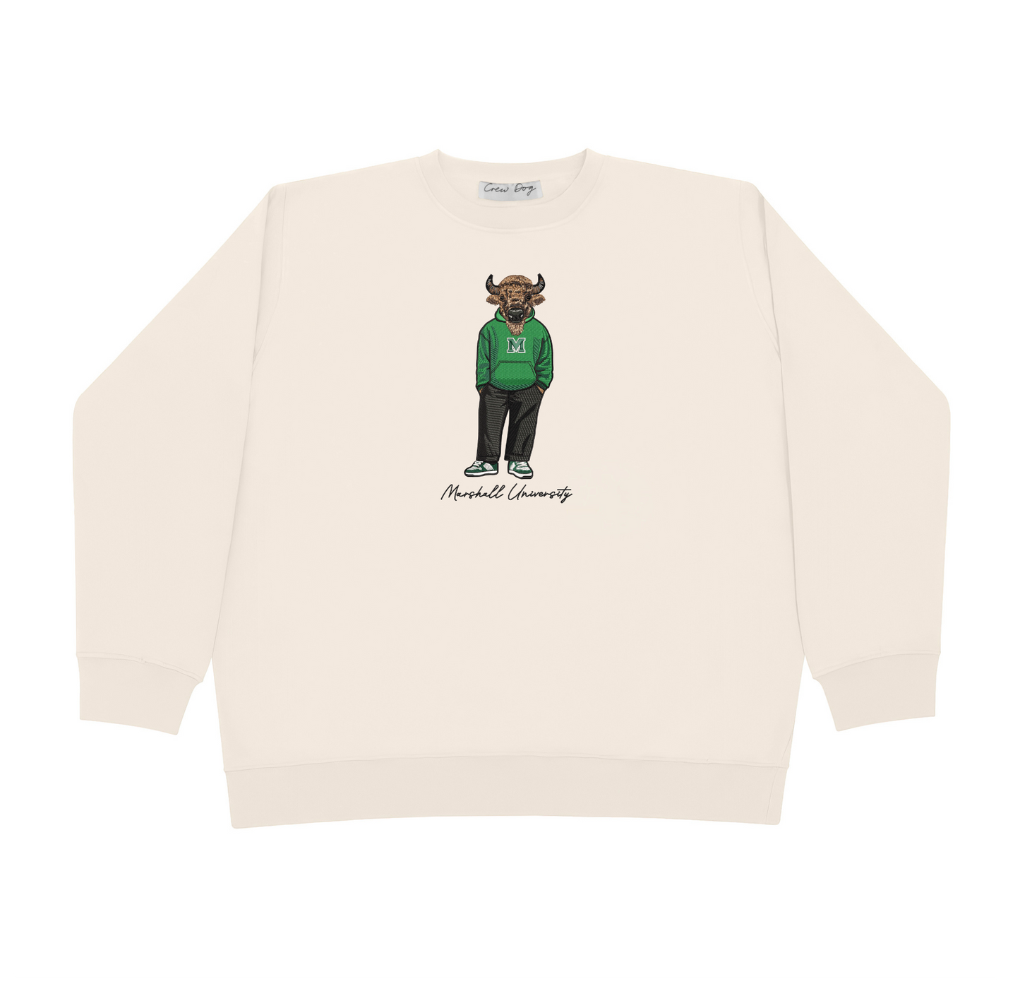 Marshall Hoodie Embroidered Crewneck