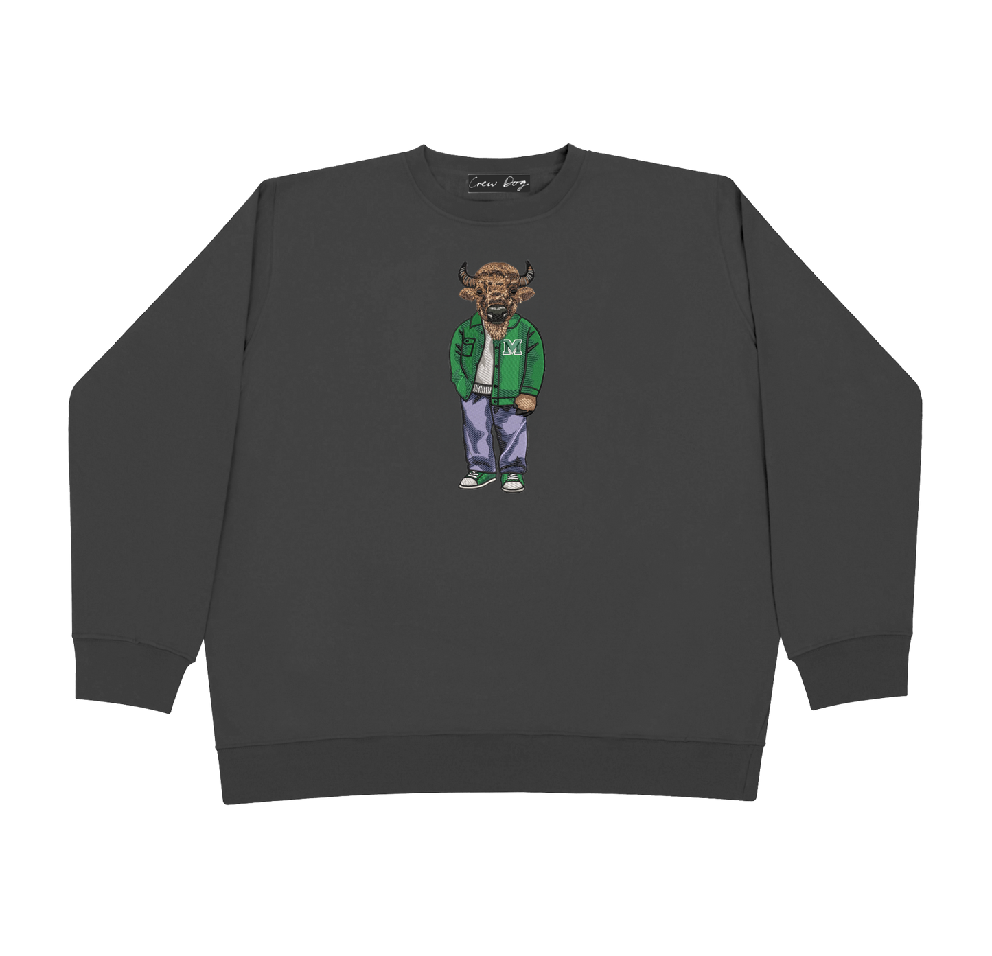 Marshall University Original Embroidered Crewneck