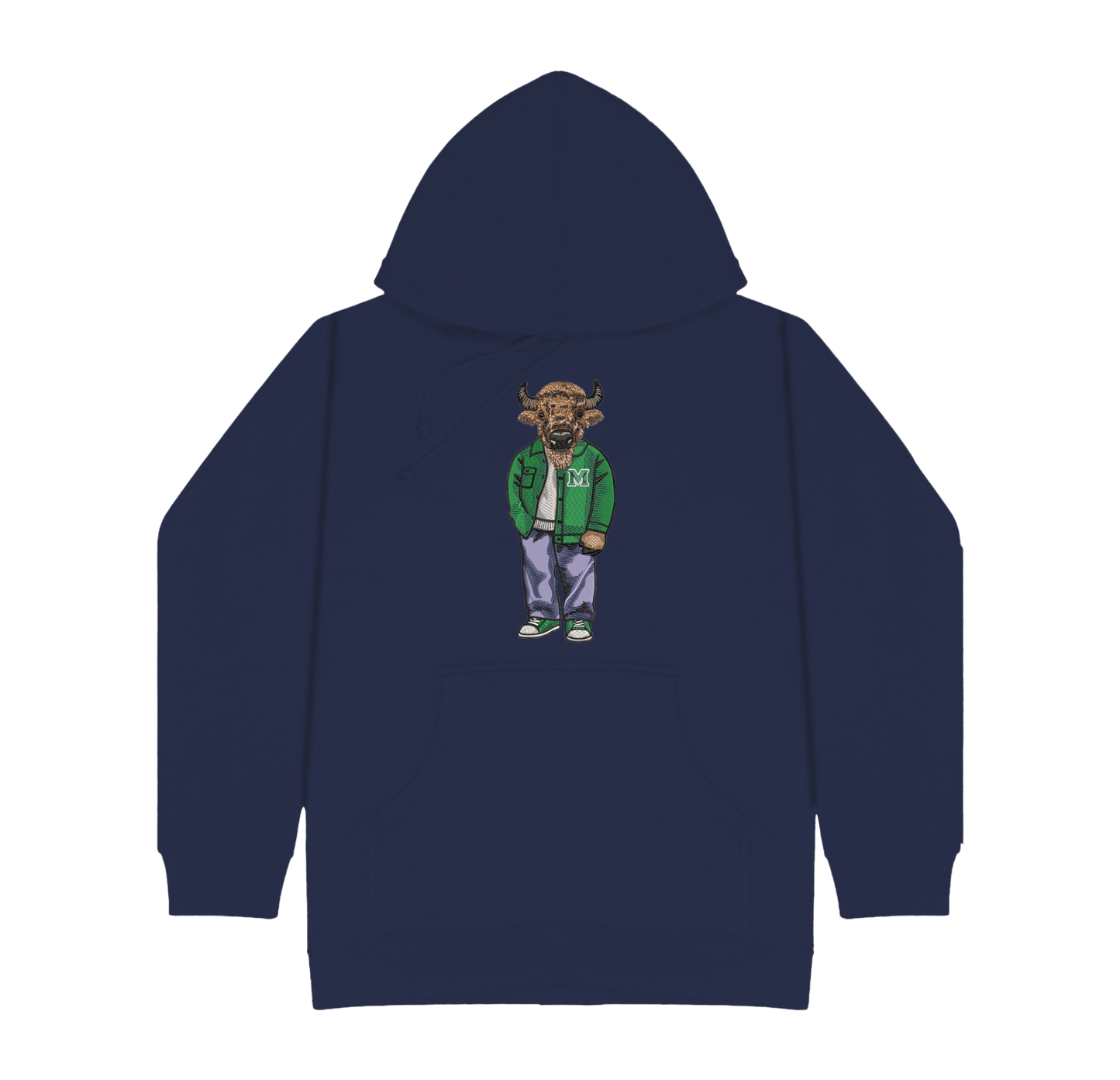 Marshall University Original Embroidered Hoodie