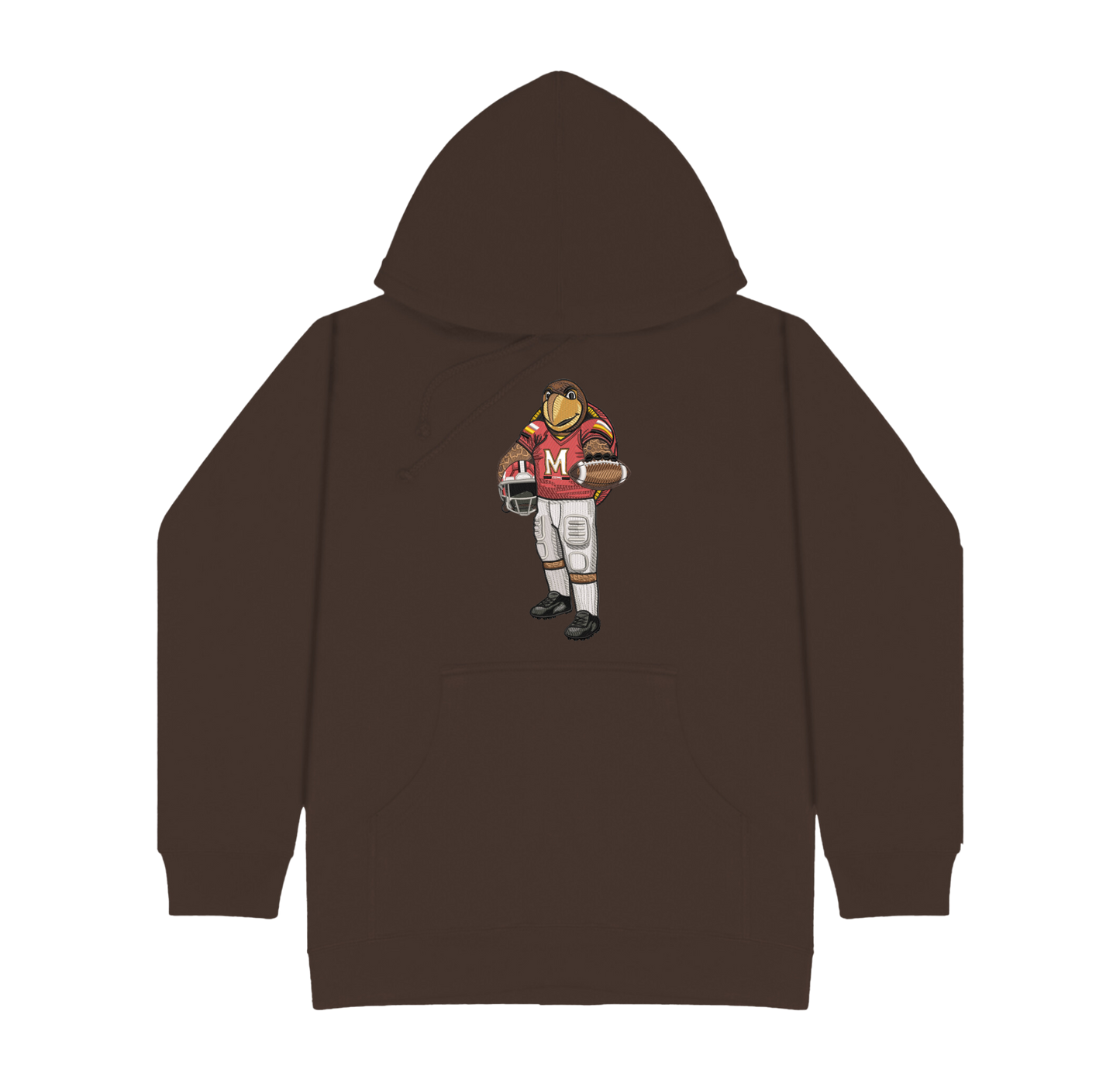 Maryland University Football Embroidered Hoodie