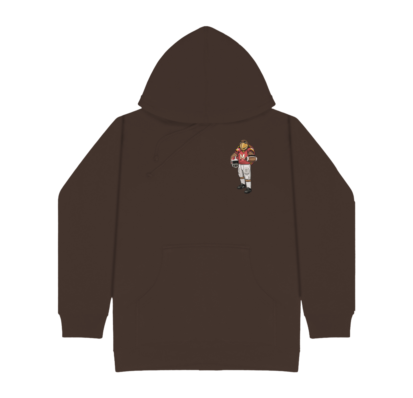 Maryland University Football Embroidered Hoodie