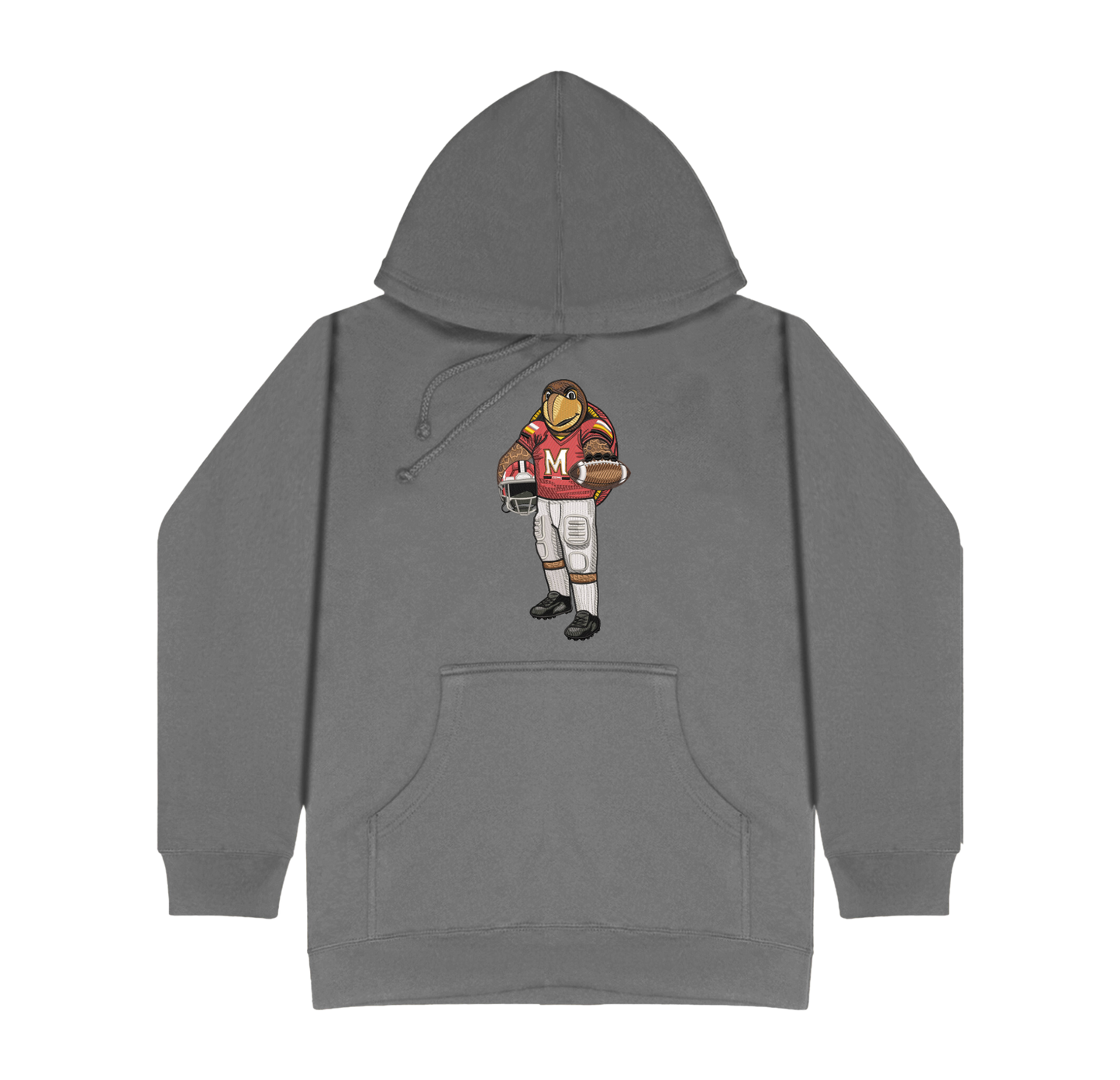 Maryland University Football Embroidered Hoodie