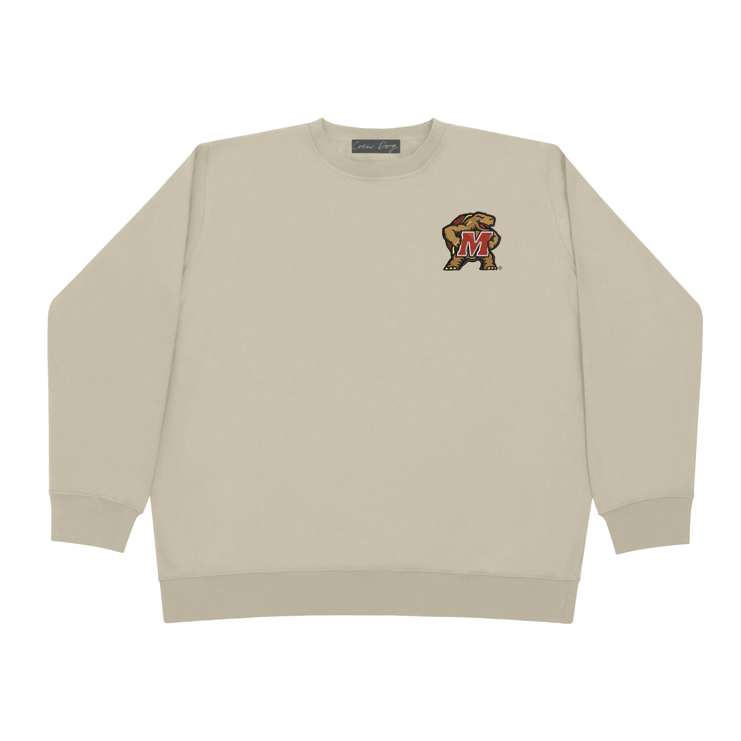 Maryland Terp Embroidered Crewneck