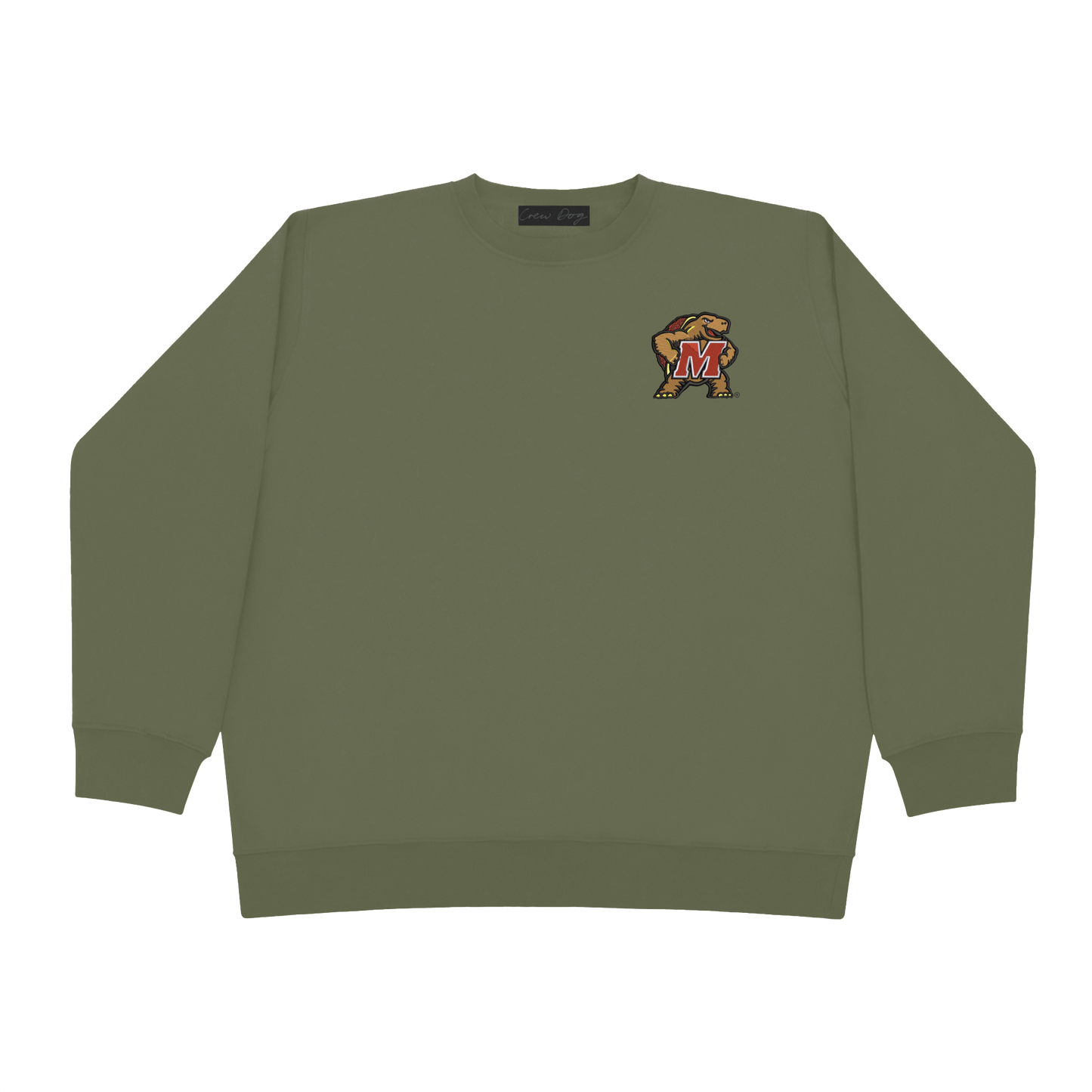 Maryland Terp Embroidered Crewneck