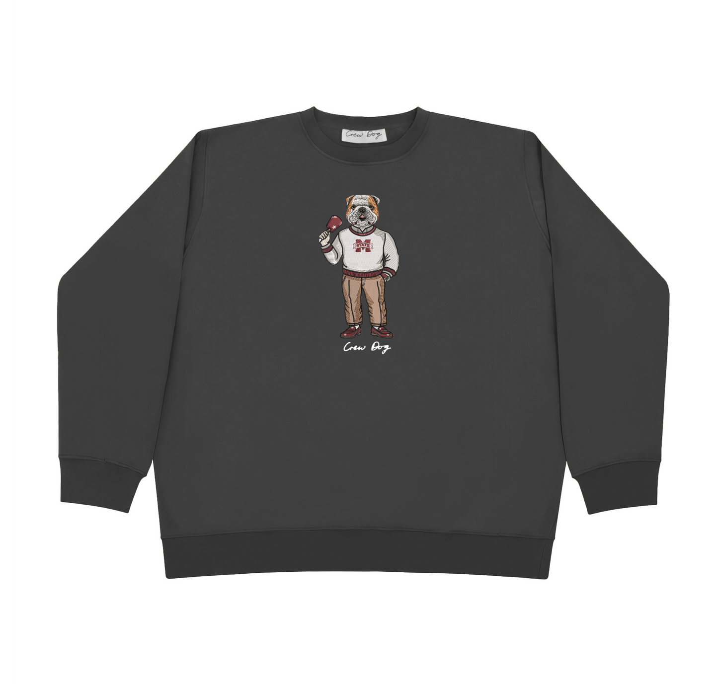 Mississippi State University Original Embroidered Crewneck