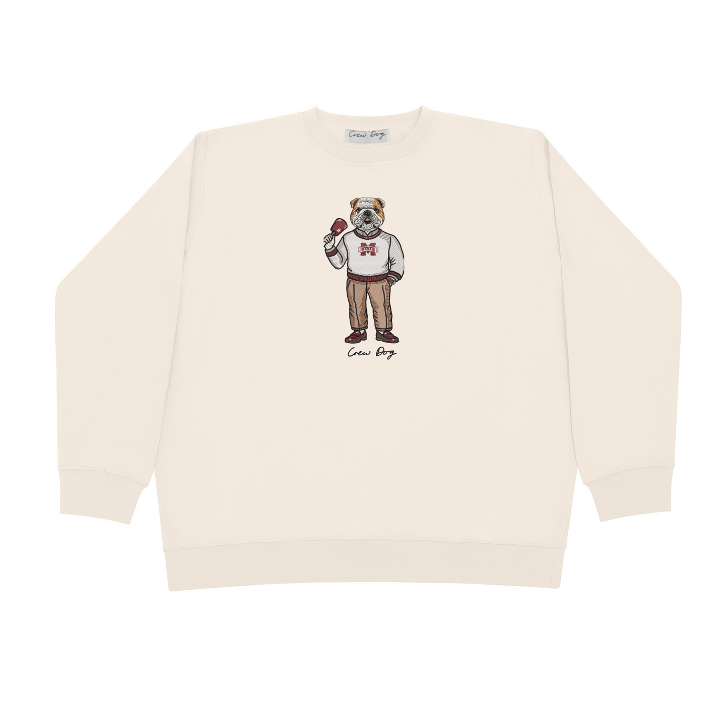 Mississippi State University Original Embroidered Crewneck