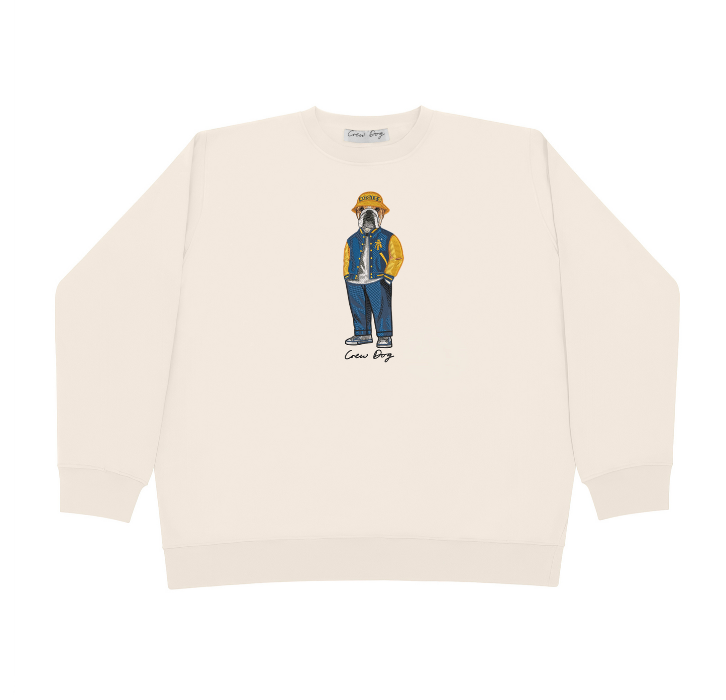 NC A&T Varsity Jacket Embroidered Crewneck