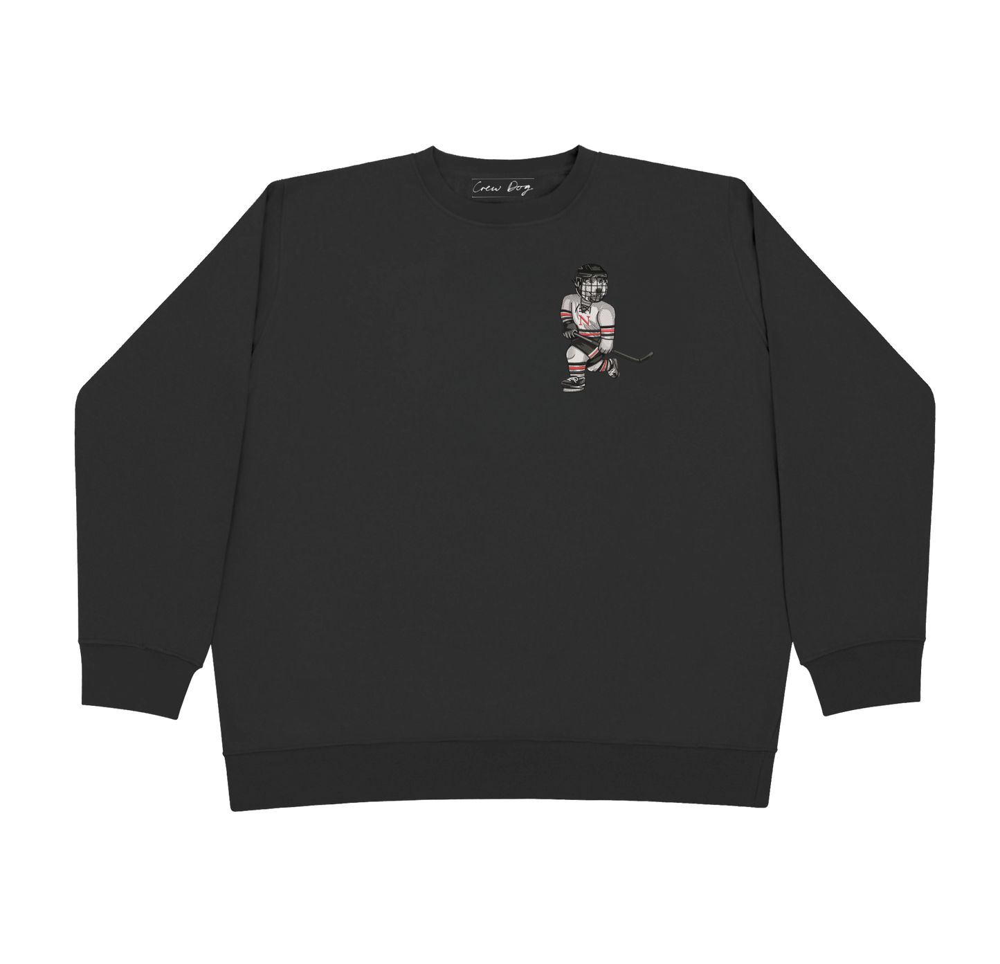 Northeastern Hockey Embroidered Crewneck