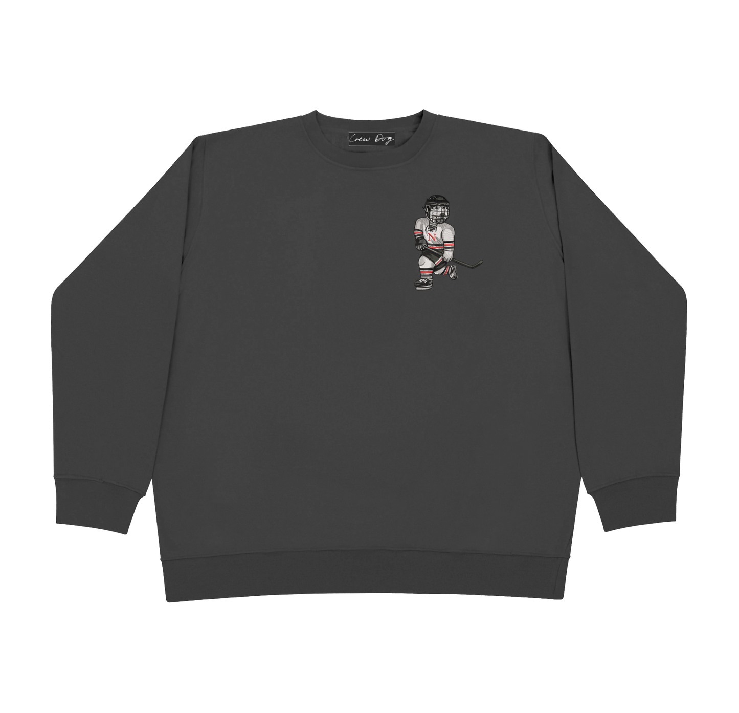 Northeastern Hockey Embroidered Crewneck
