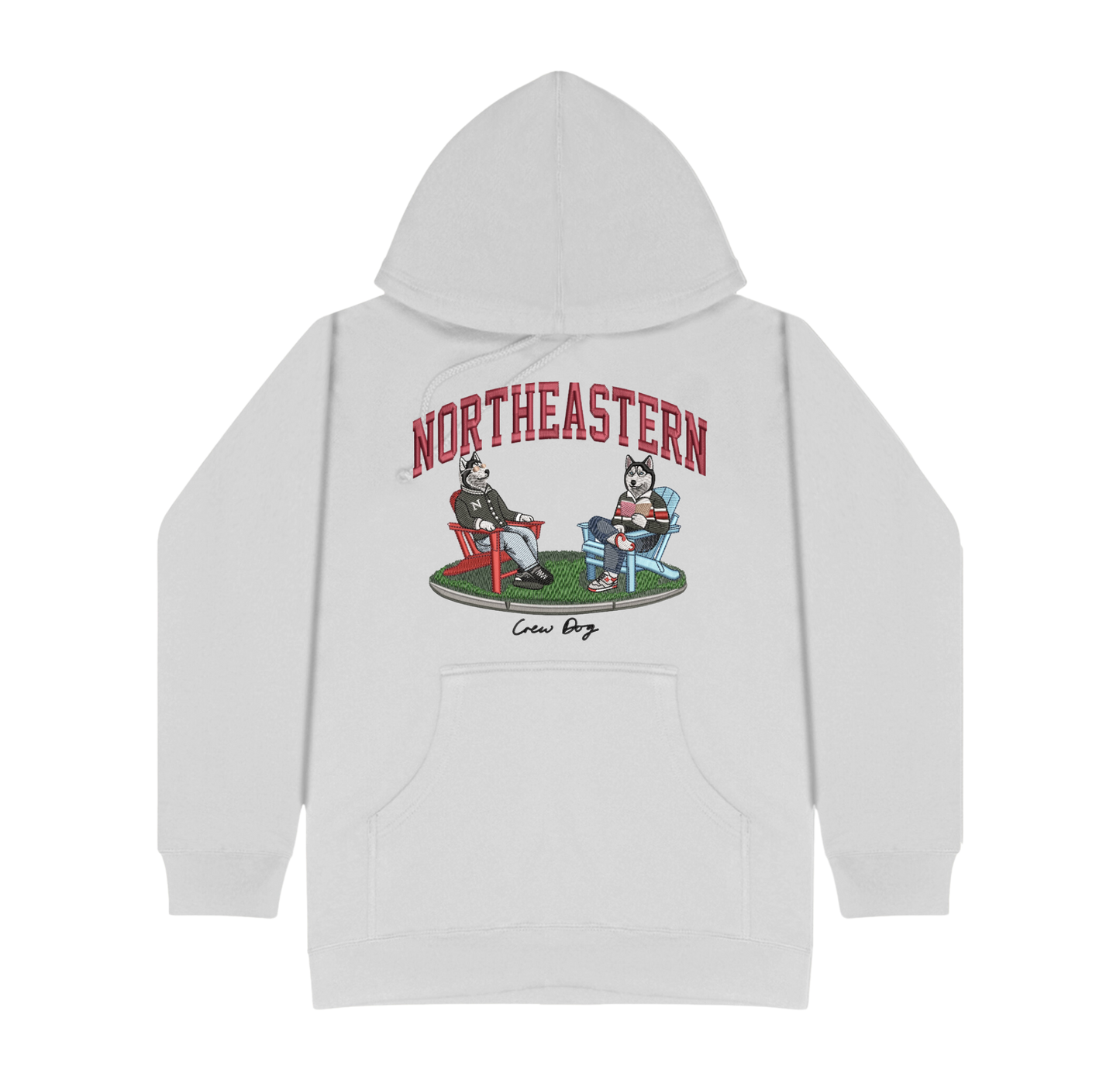 Northeastern Lawn Embroidered Hoodie