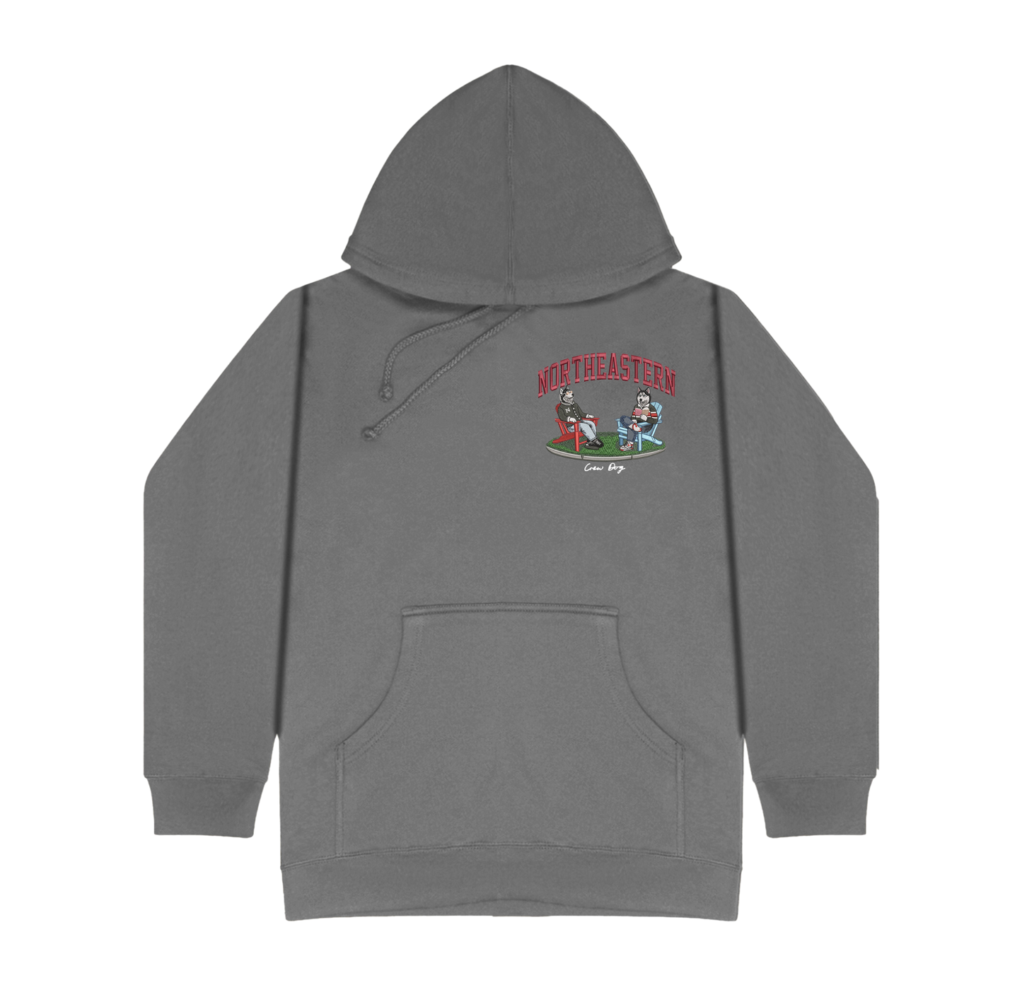 Northeastern Lawn Embroidered Hoodie