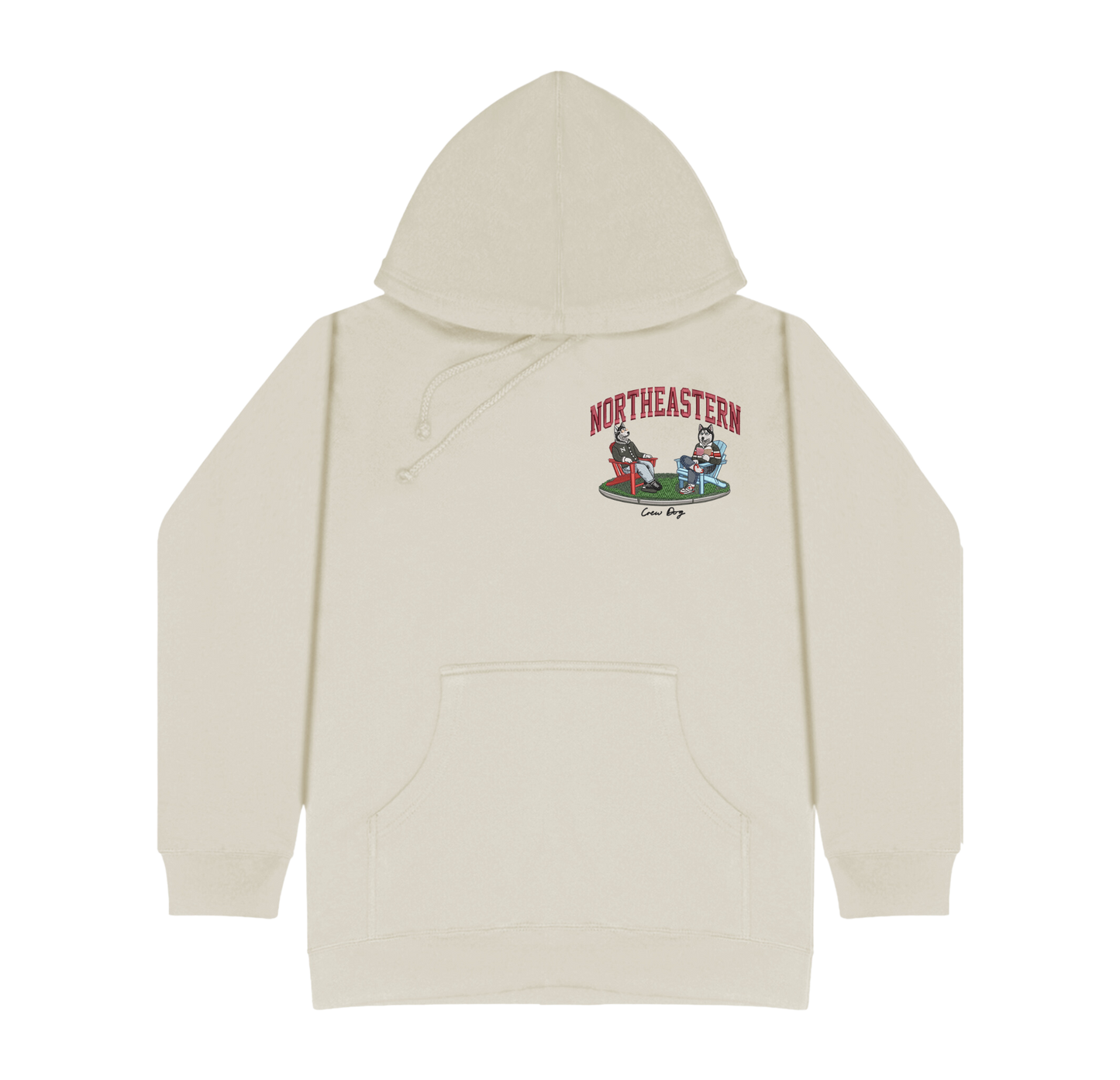 Northeastern Lawn Embroidered Hoodie