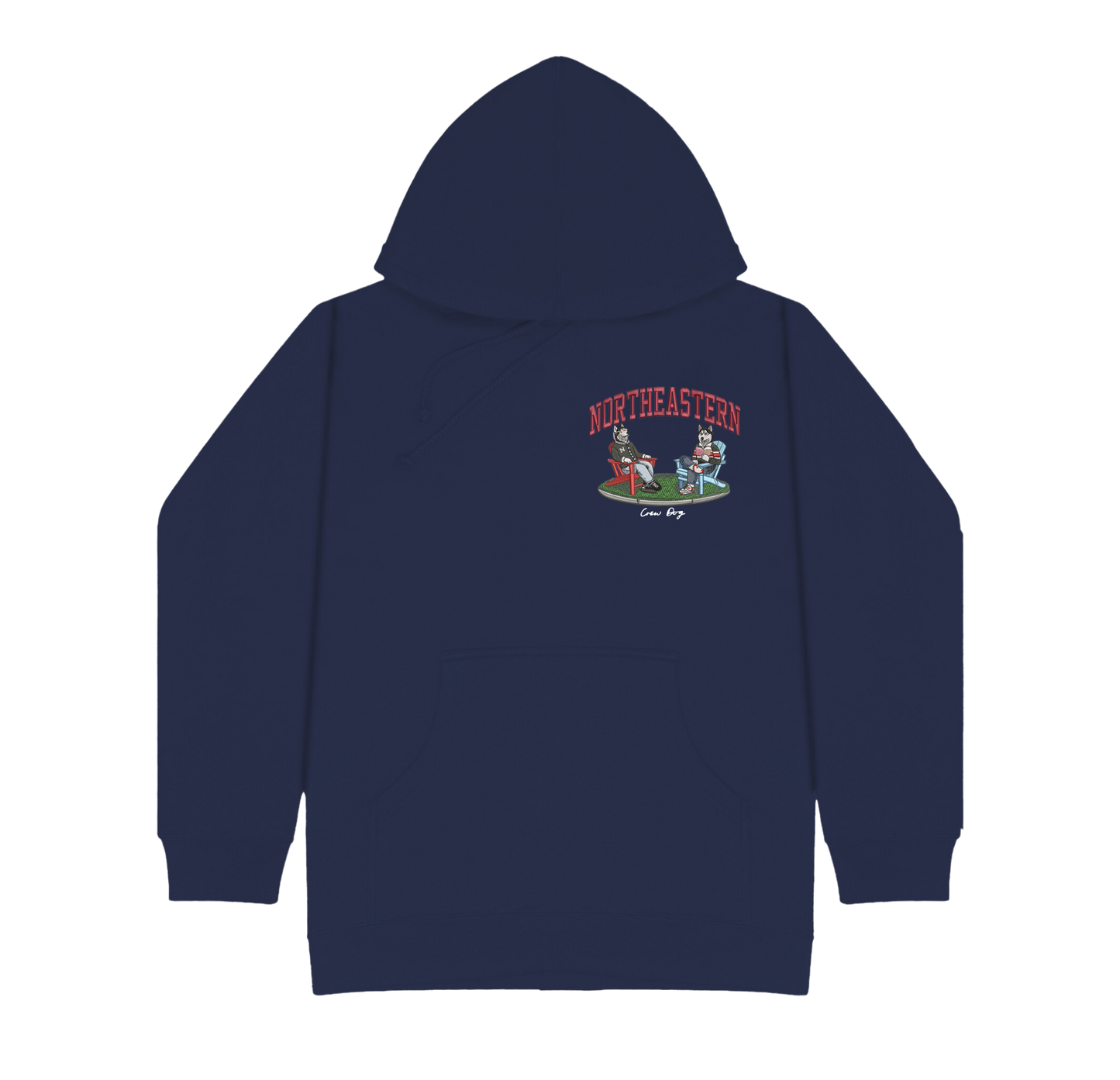 Northeastern Lawn Embroidered Hoodie