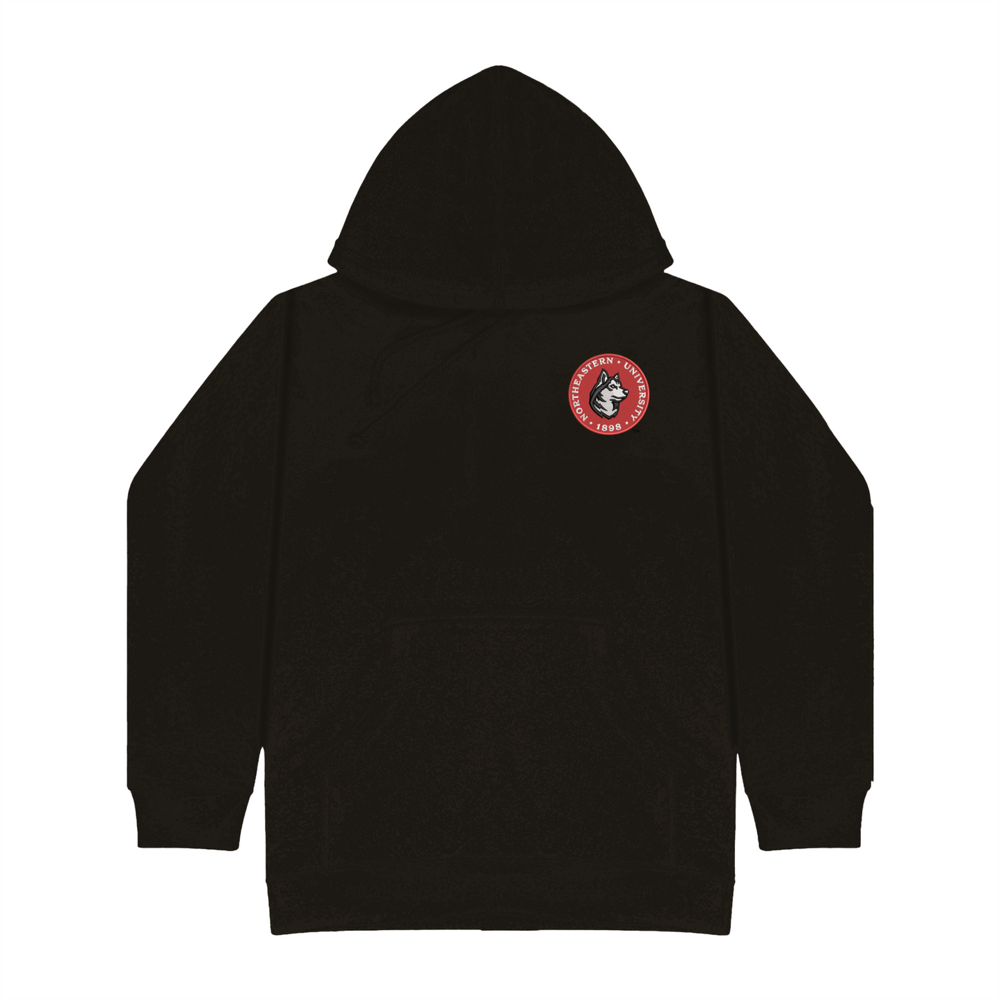 Northeastern Husky Red Seal Hoodie