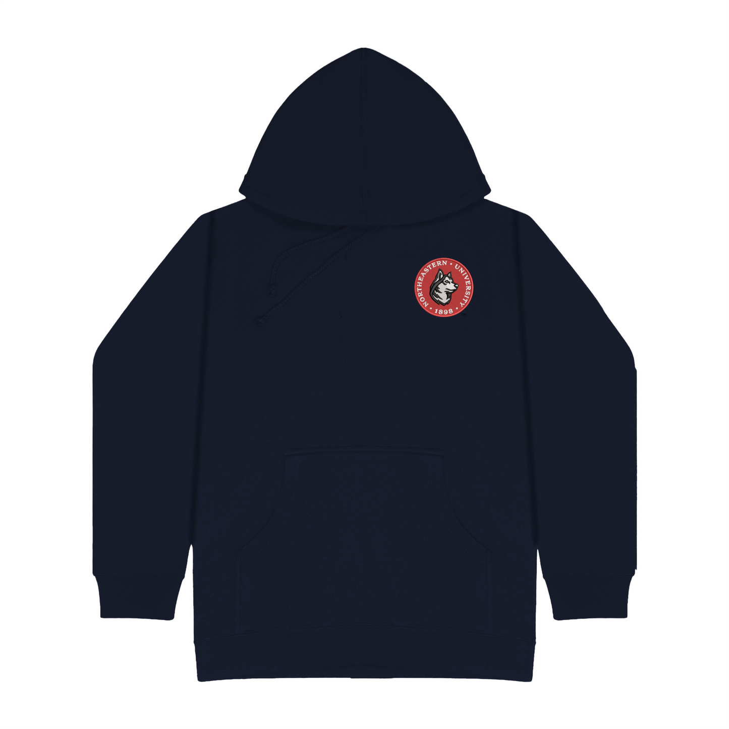 Northeastern Husky Red Seal Hoodie