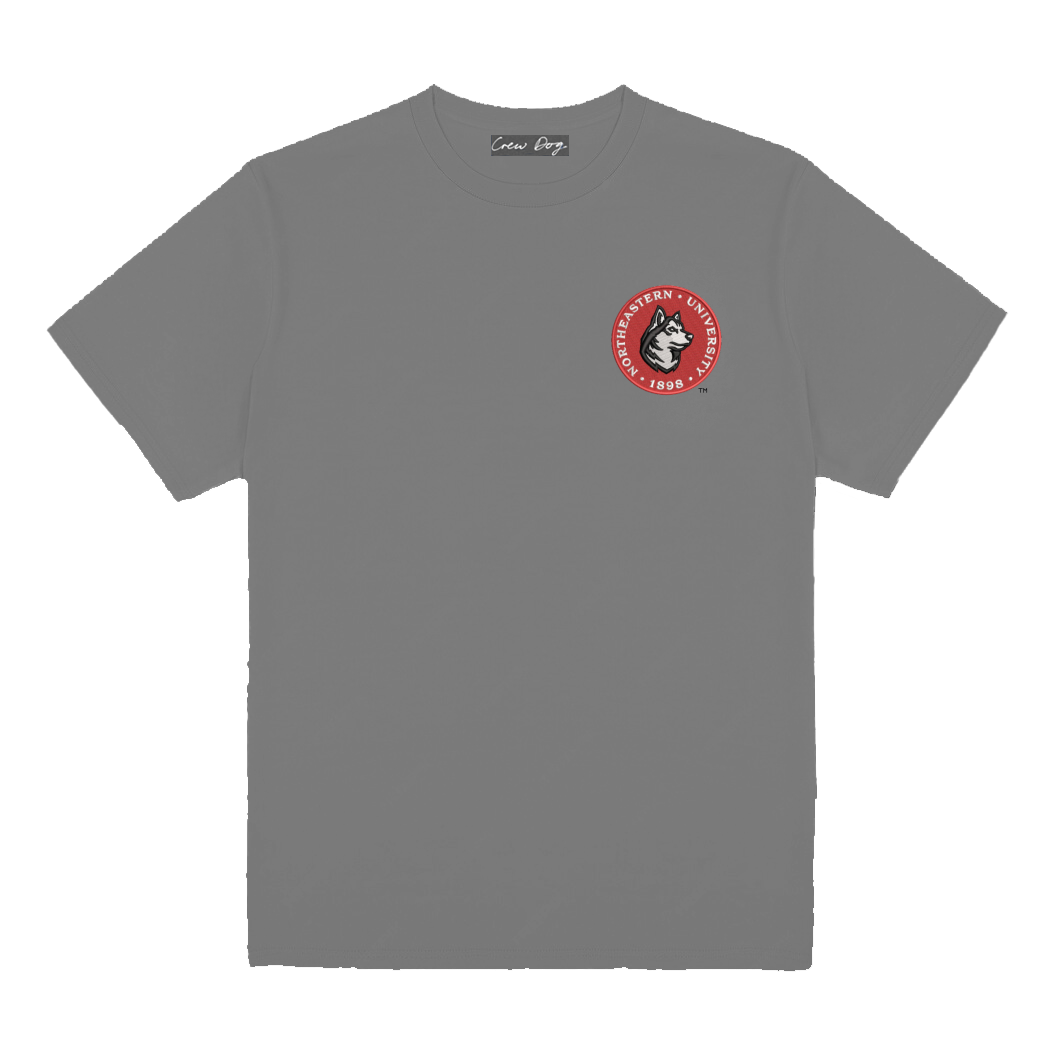 Northeastern Husky Red Seal Tee