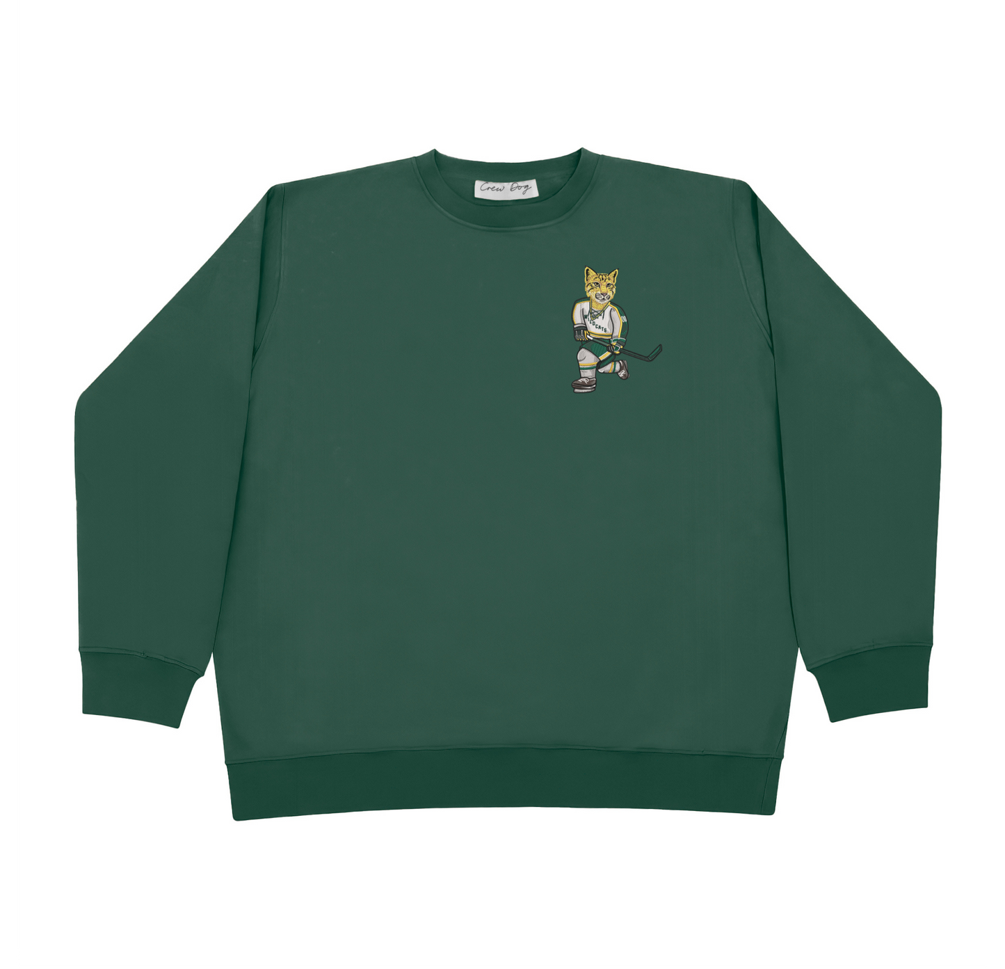 NMU Hockey Embroidered Crewneck