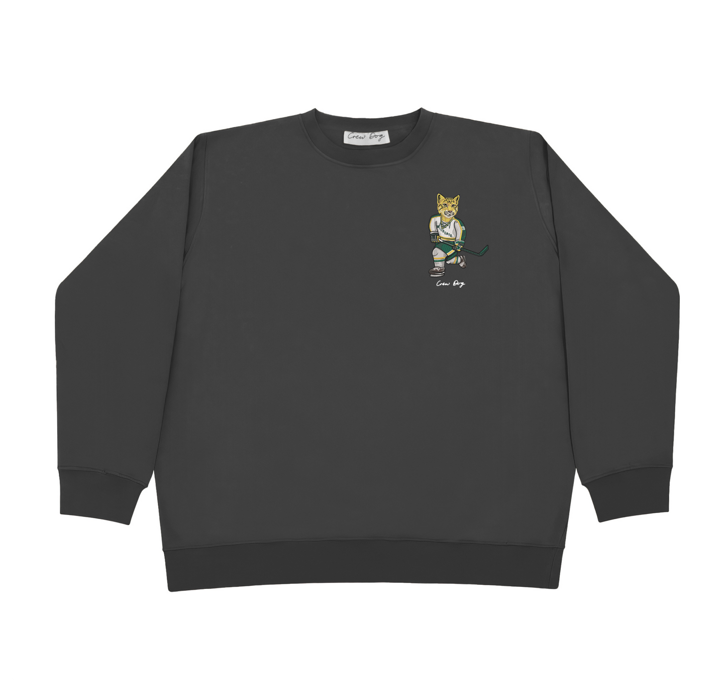 NMU Hockey Embroidered Crewneck