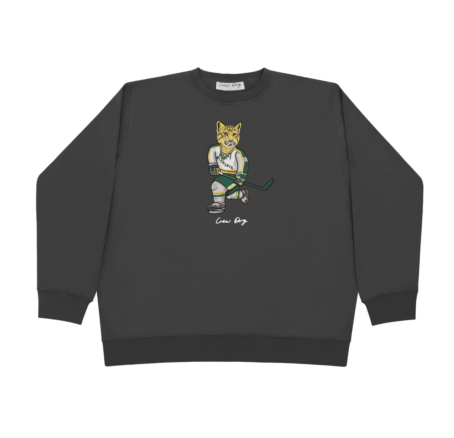 NMU Hockey Embroidered Crewneck