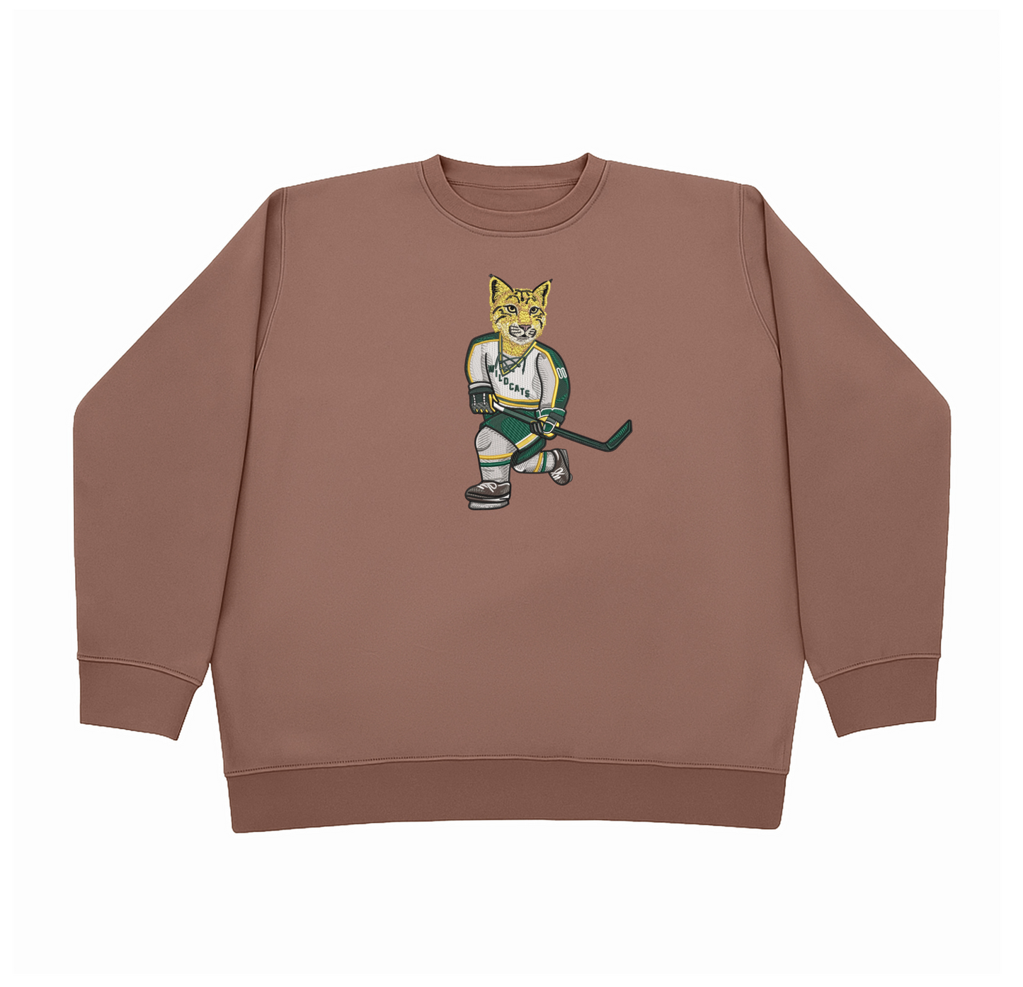 NMU Hockey Embroidered Crewneck