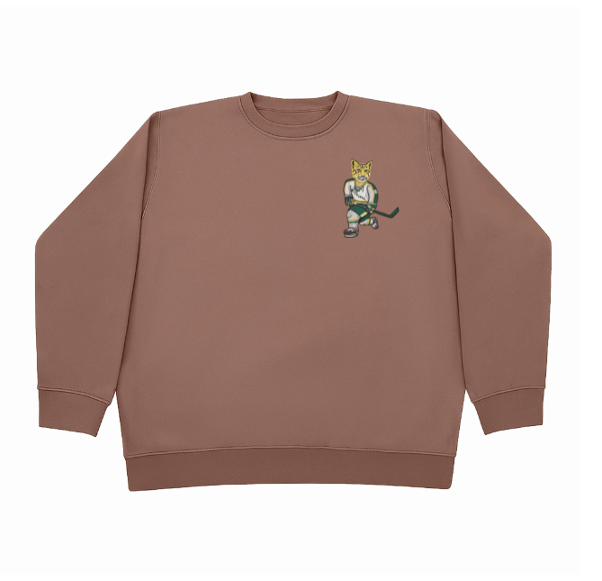 NMU Hockey Embroidered Crewneck