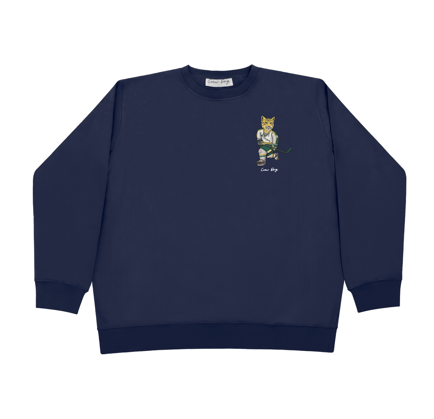 NMU Hockey Embroidered Crewneck
