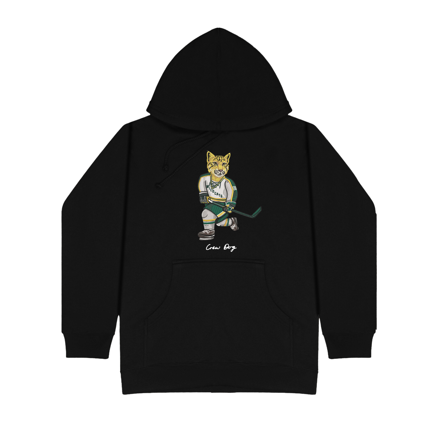 NMU Hockey Embroidered Hoodie