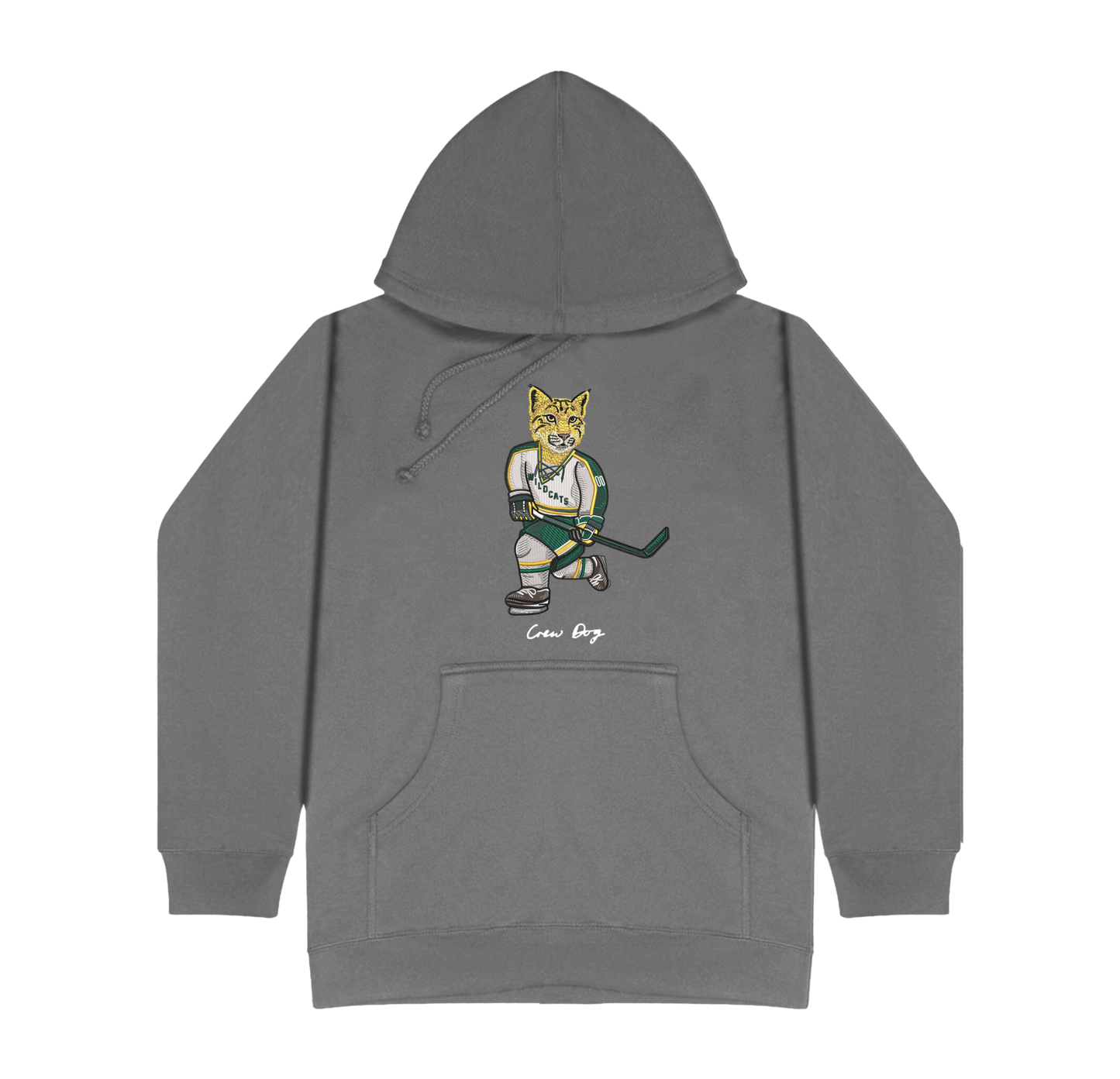 NMU Hockey Embroidered Hoodie