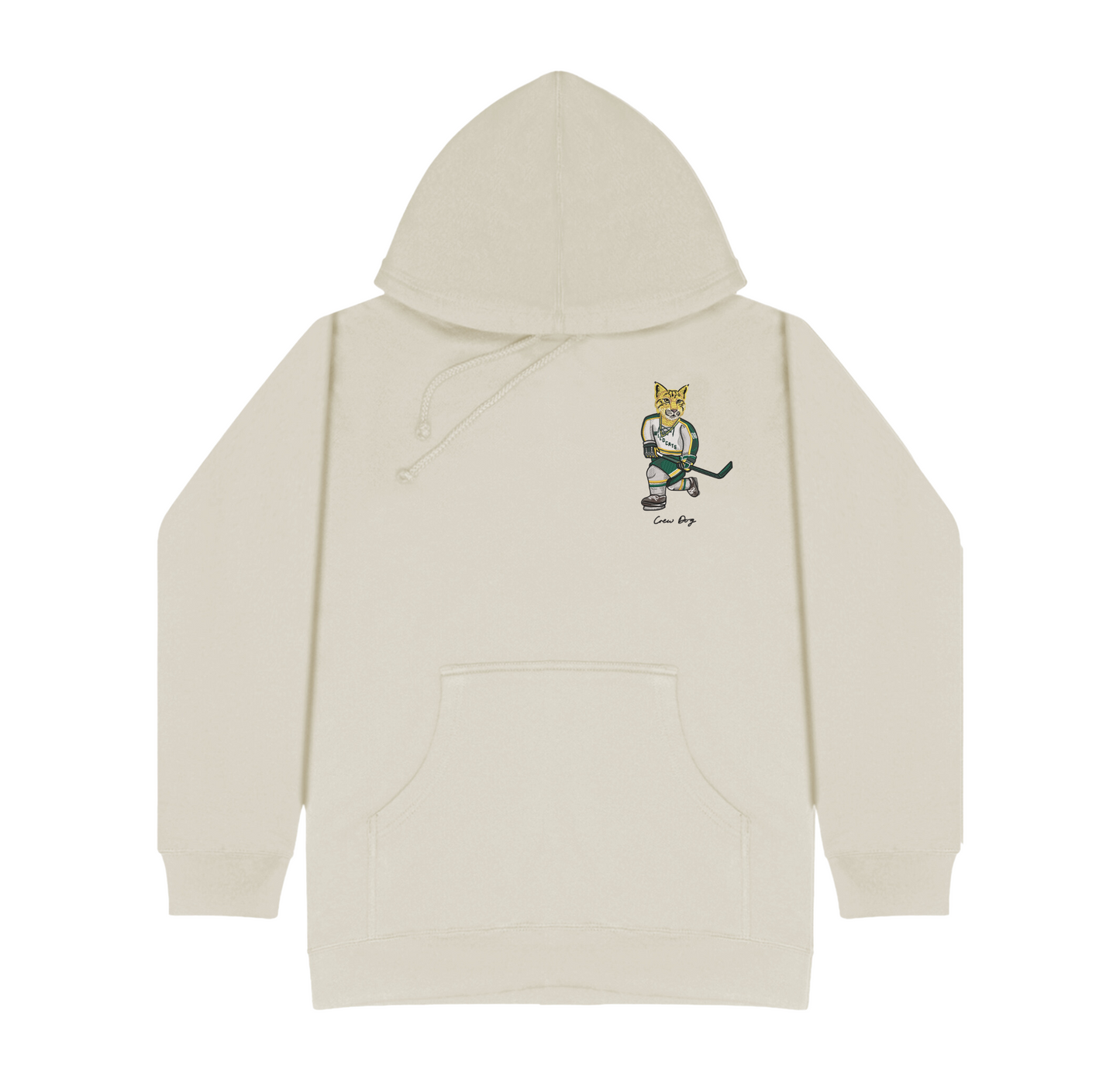 NMU Hockey Embroidered Hoodie