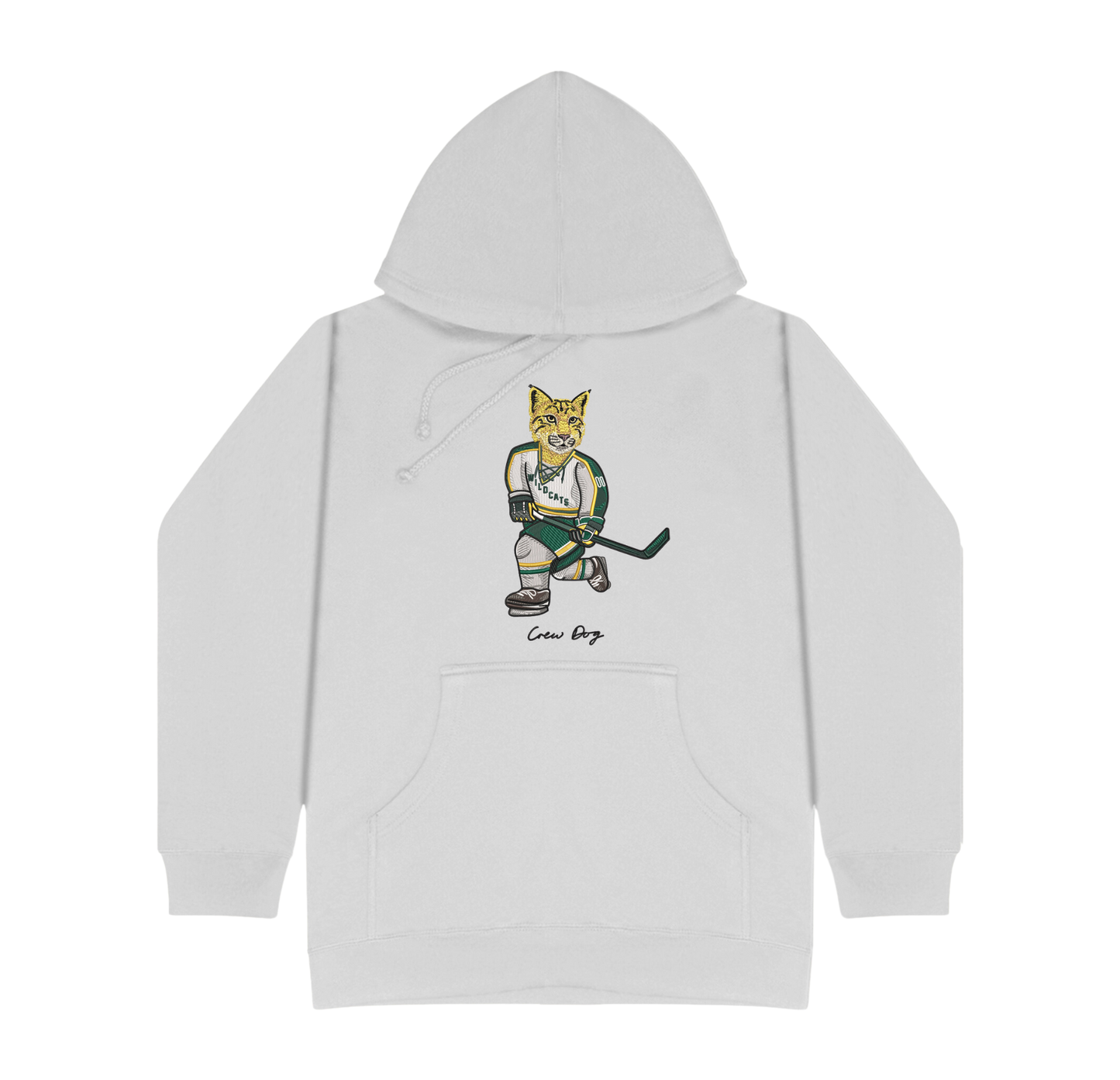 NMU Hockey Embroidered Hoodie