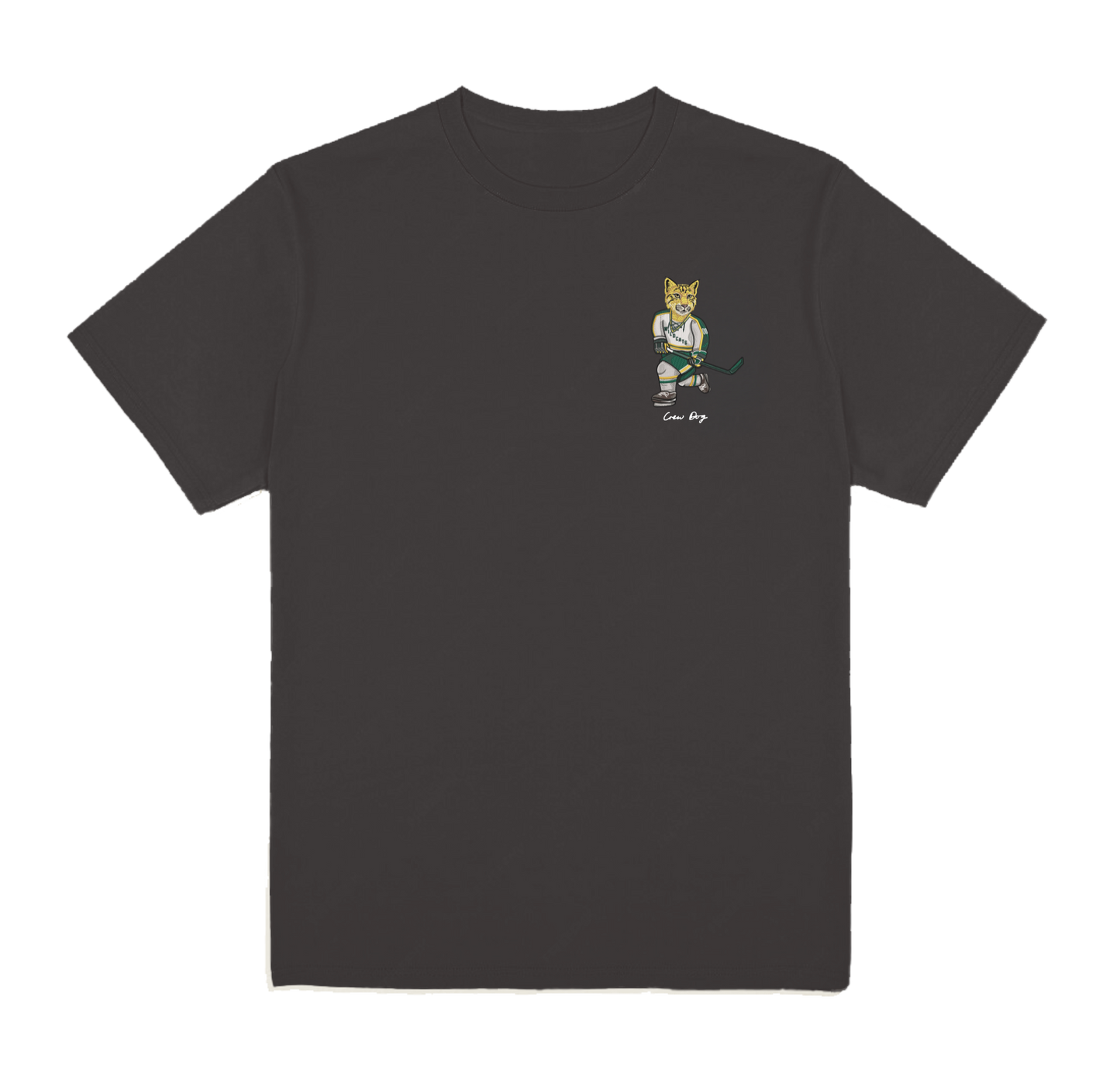NMU Hockey Embroidered Tee