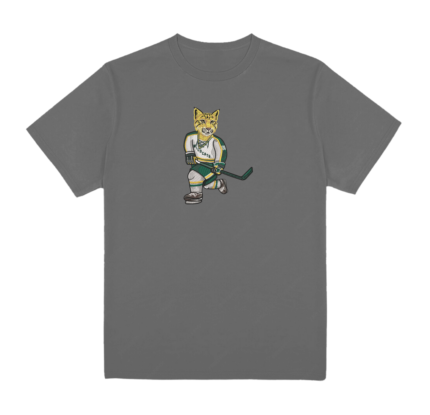 NMU Hockey Embroidered Tee