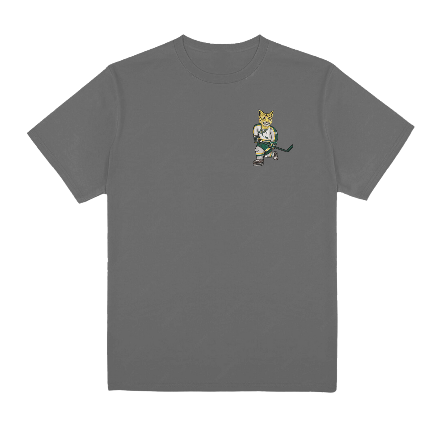 NMU Hockey Embroidered Tee
