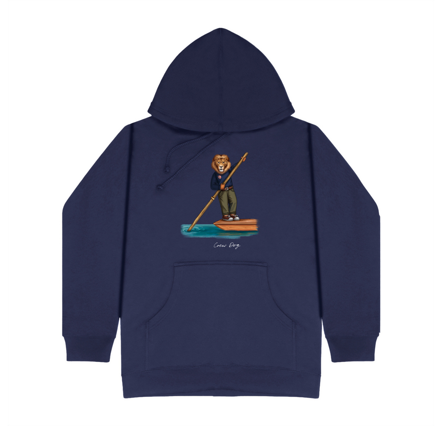 Cambridge Punting Lion Hoodie