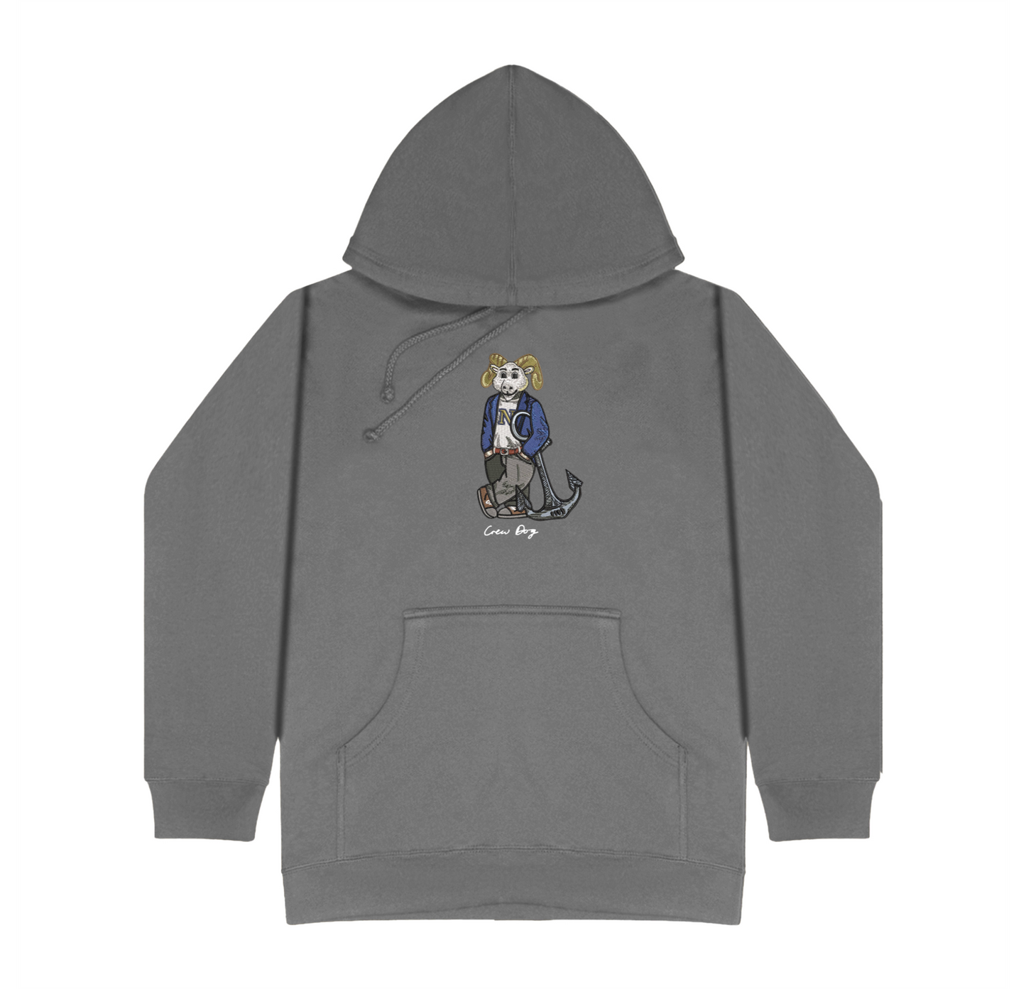 Embroidered USNA Hoodie