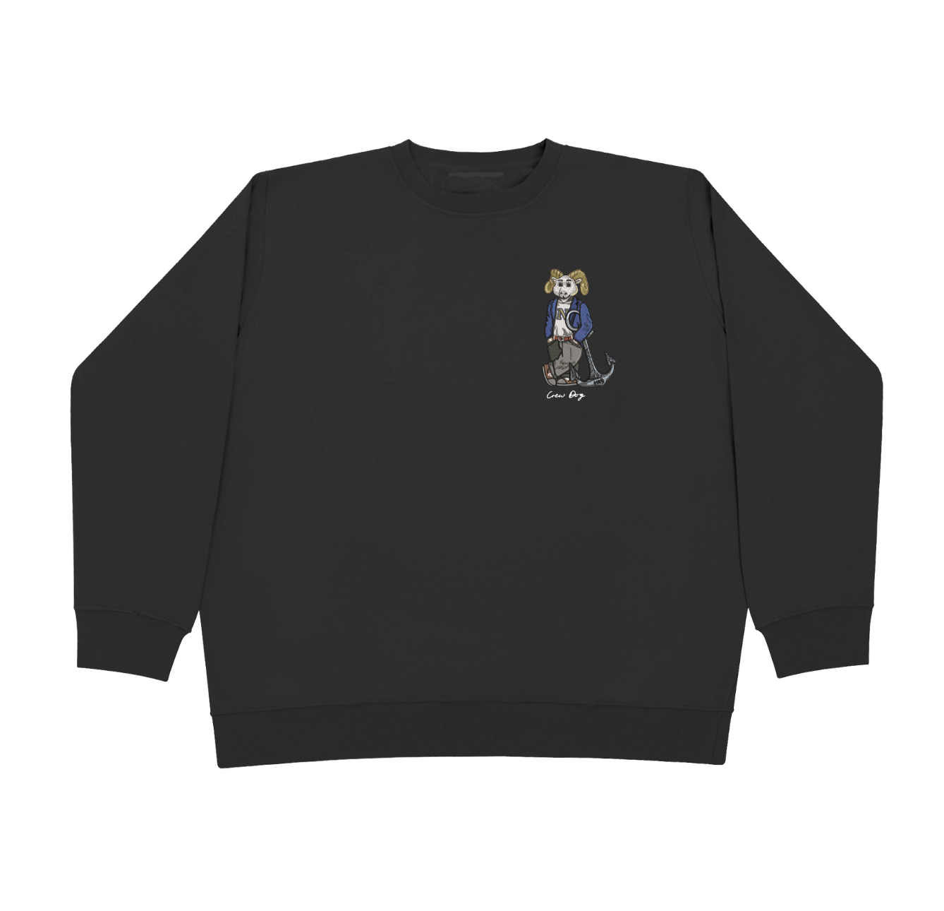 Embroidered Crewneck
