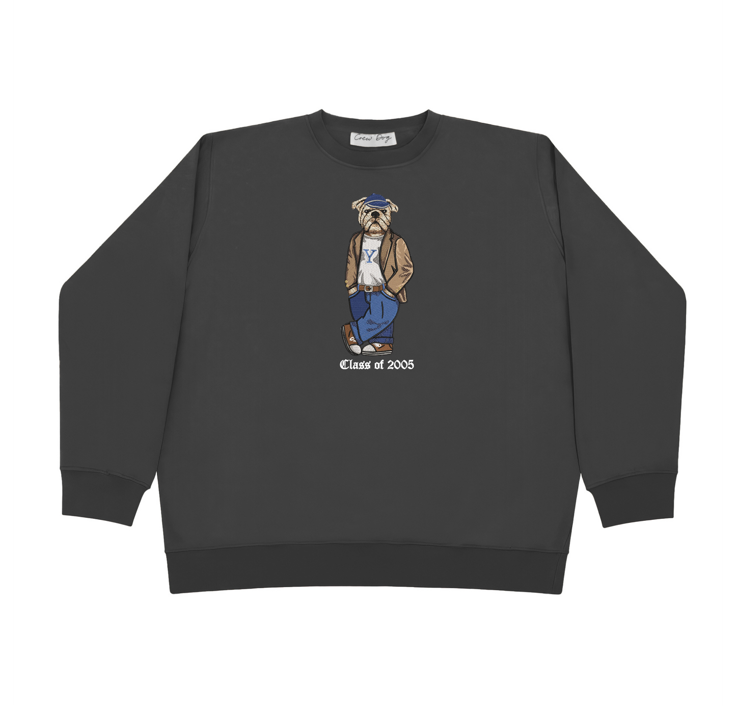 OG 2005 Yale Embroidered Crewneck