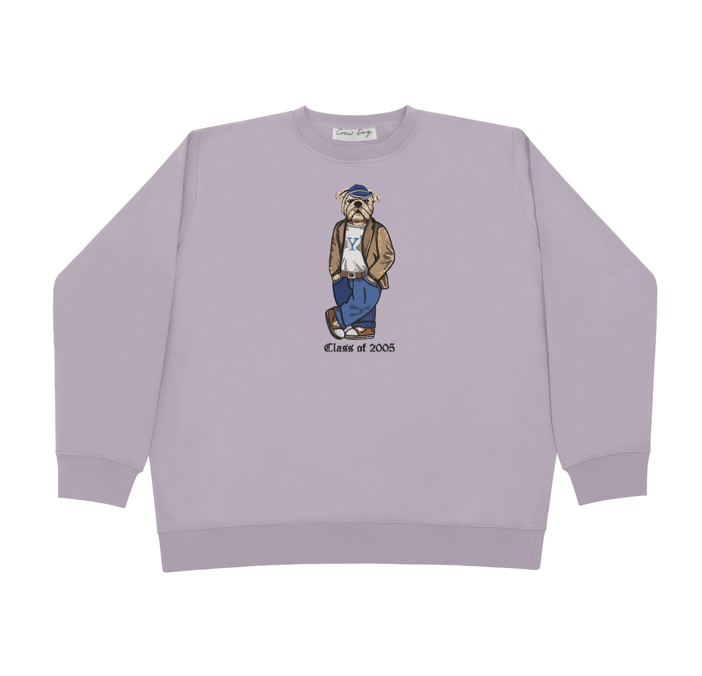 OG 2005 Yale Embroidered Crewneck
