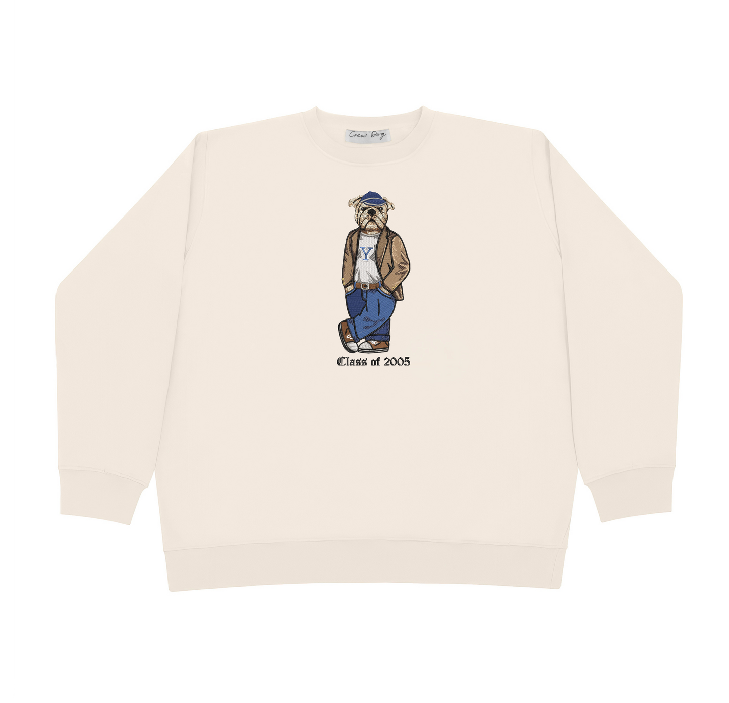 OG 2005 Yale Embroidered Crewneck