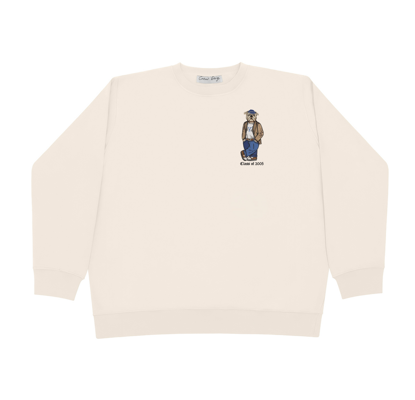 OG 2005 Yale Embroidered Crewneck