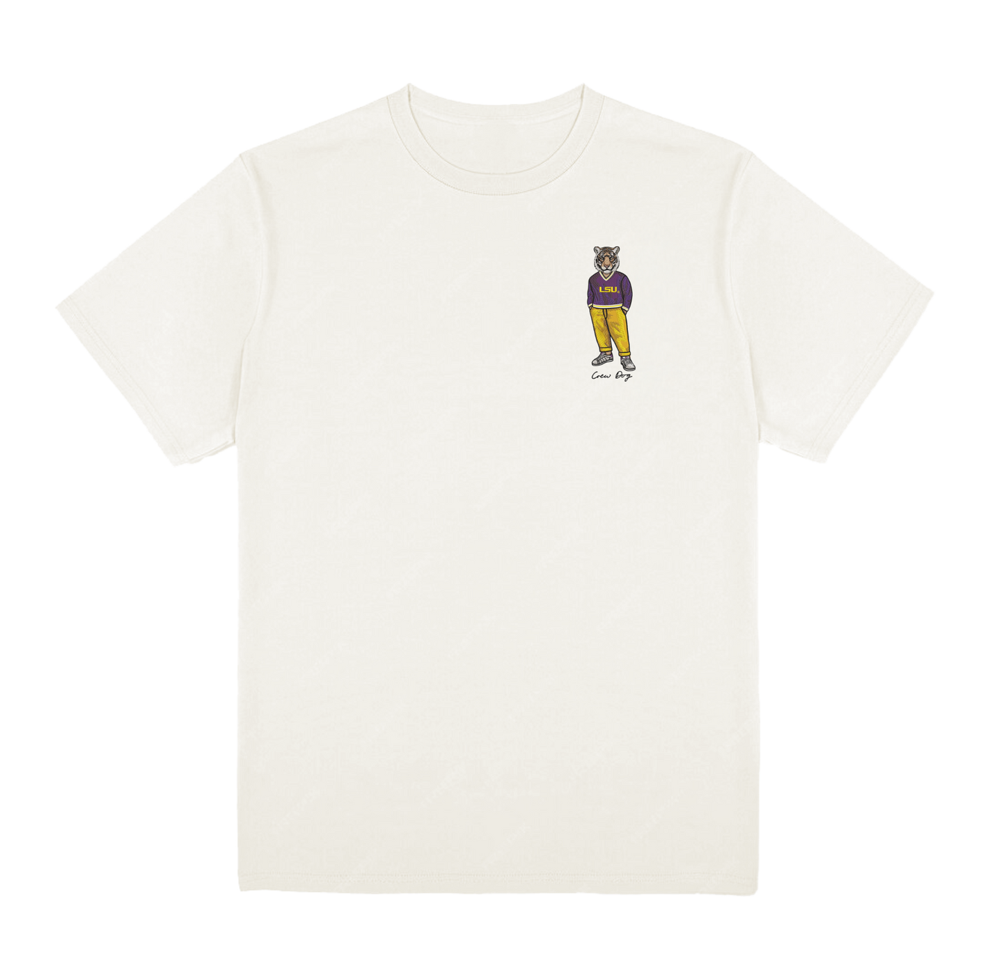 LSU Original Embroidered Tee