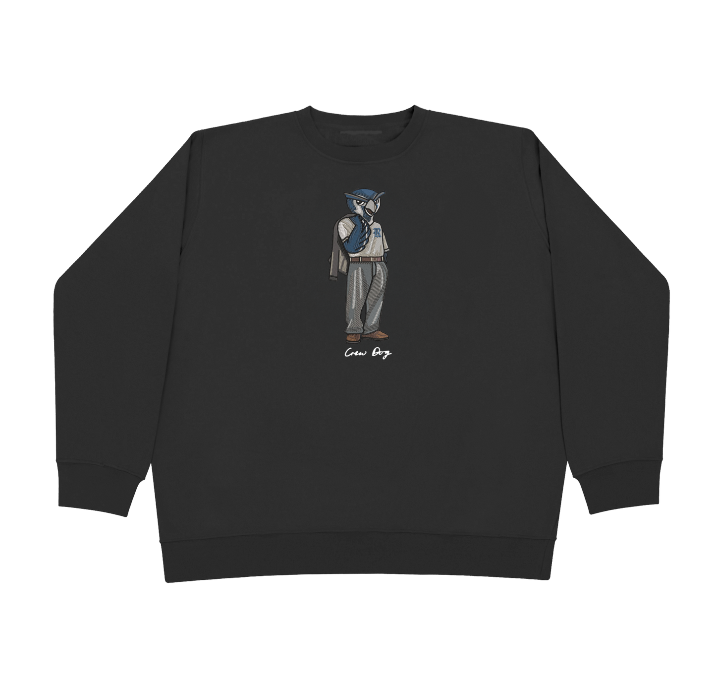 Rice Original Embroidered Crewneck