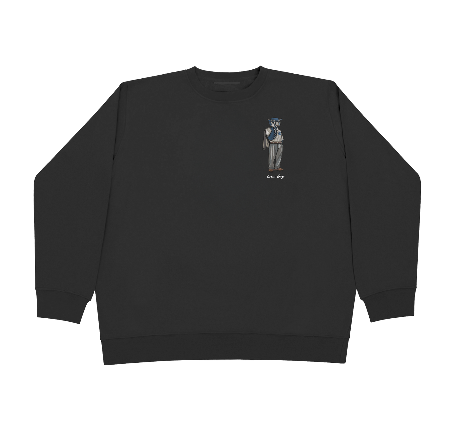 Rice Original Embroidered Crewneck