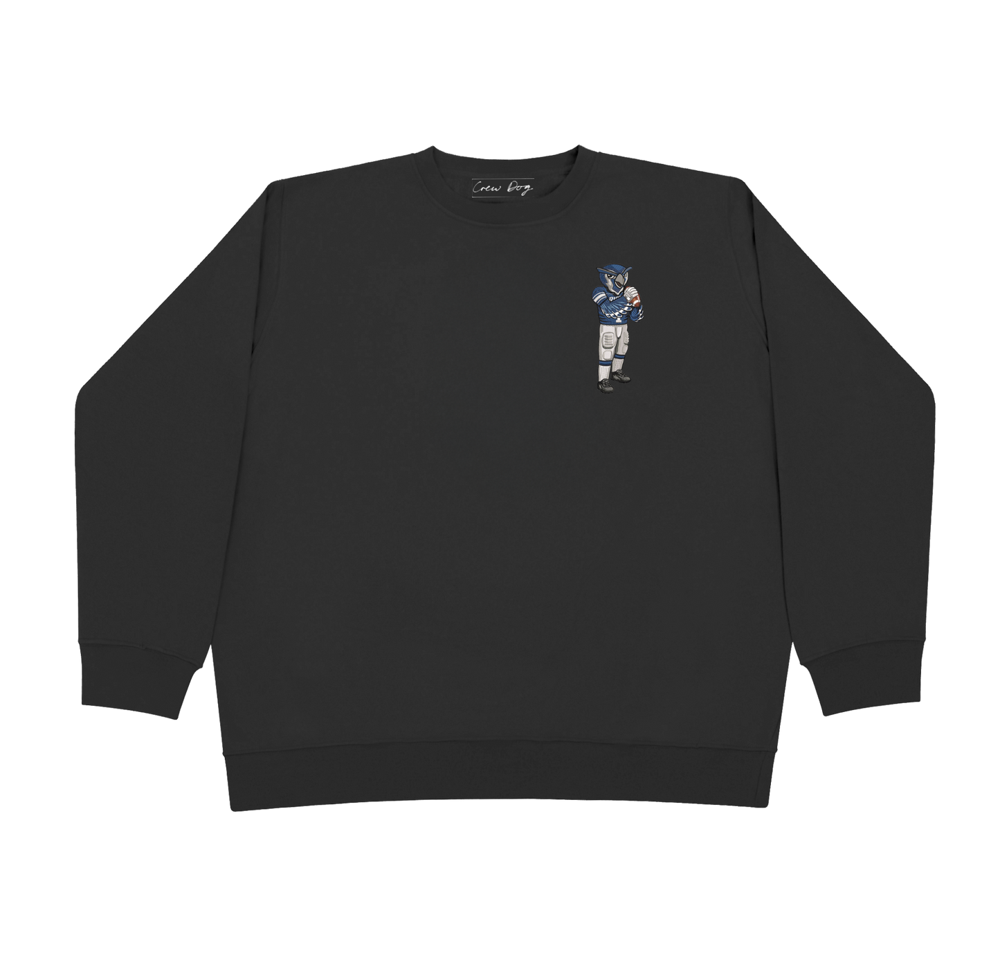 Rice University Football Embroidered Crewneck