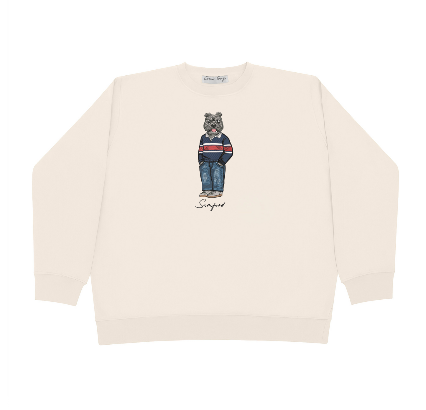 Samford Original Embroidered Crewneck