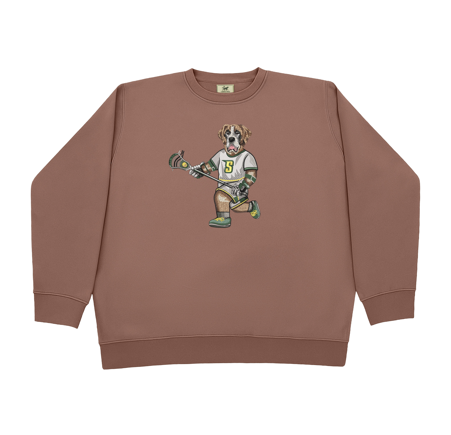 Siena Lacrosse Embroidered Crewneck