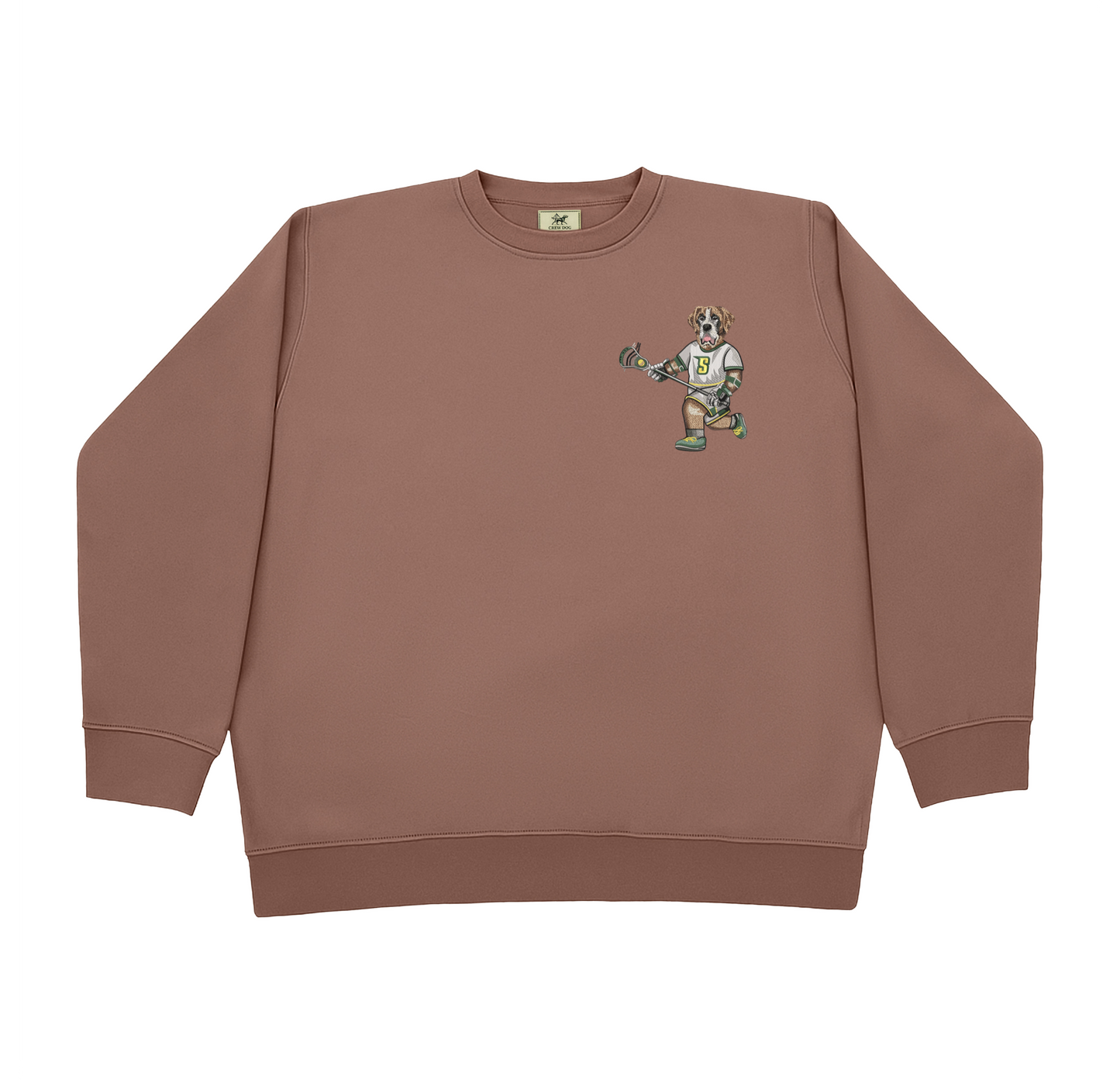 Siena Lacrosse Embroidered Crewneck