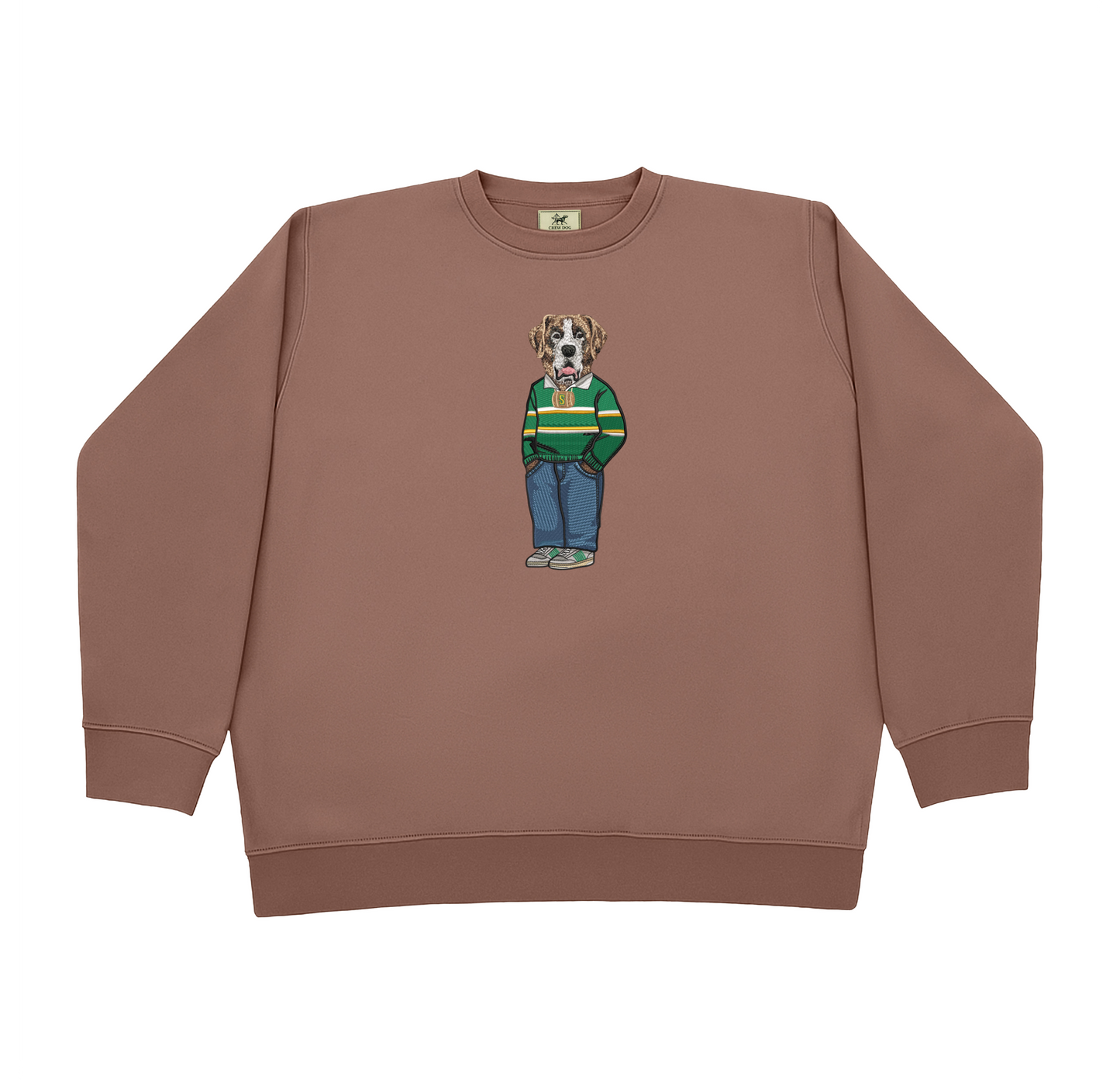 Siena University Embroidered Crewneck