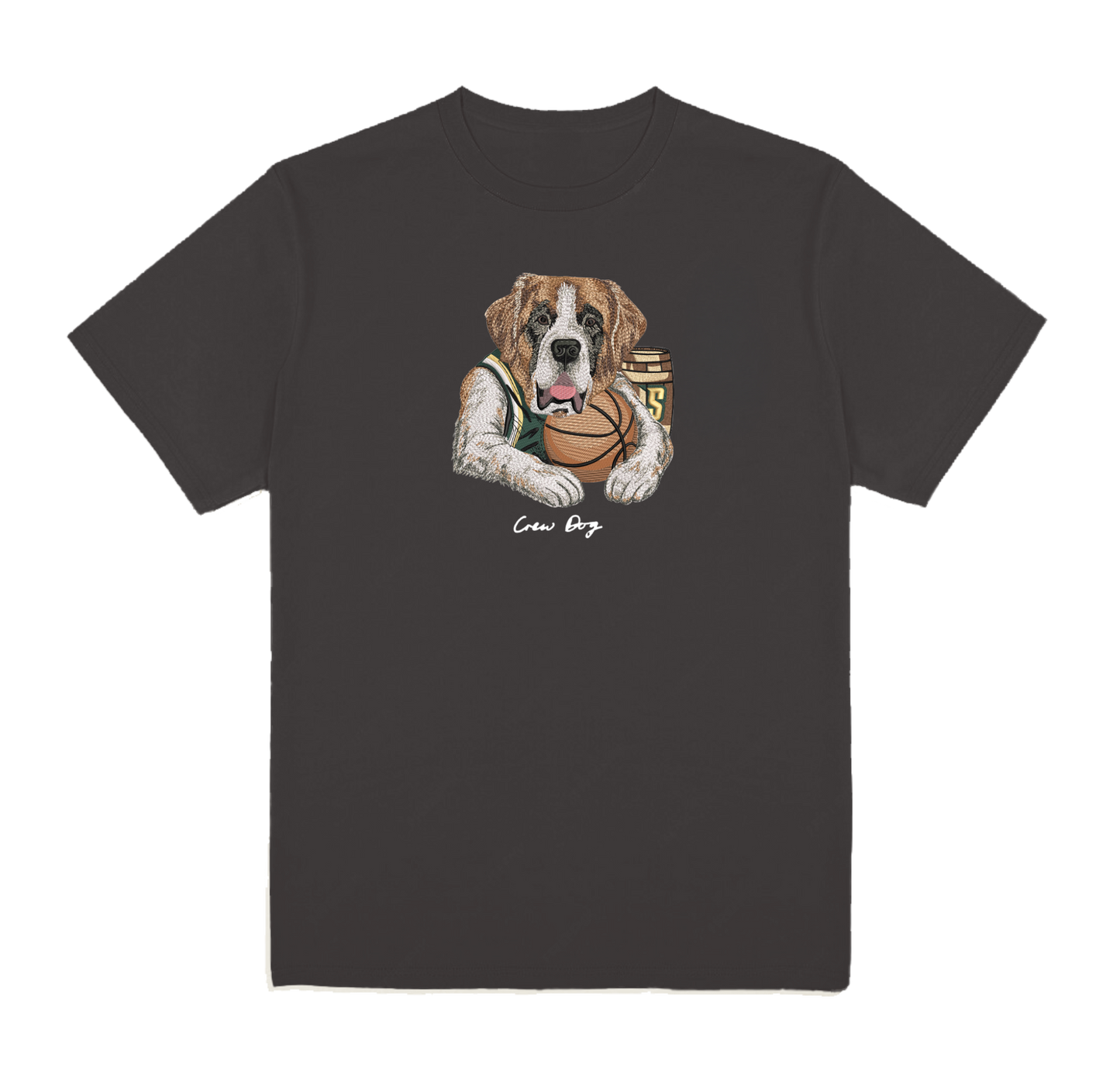 Siena Basketball Embroidered Tee