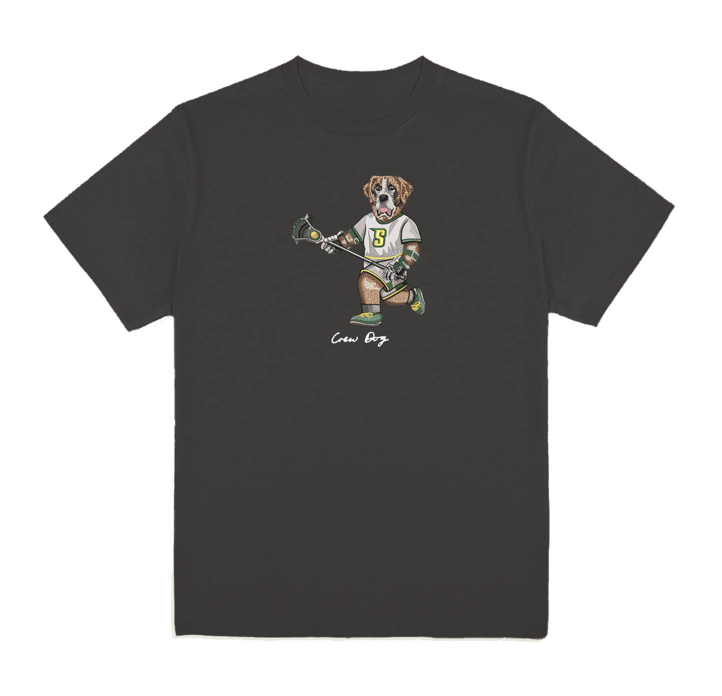 Siena Lacrosse Embroidered Tee